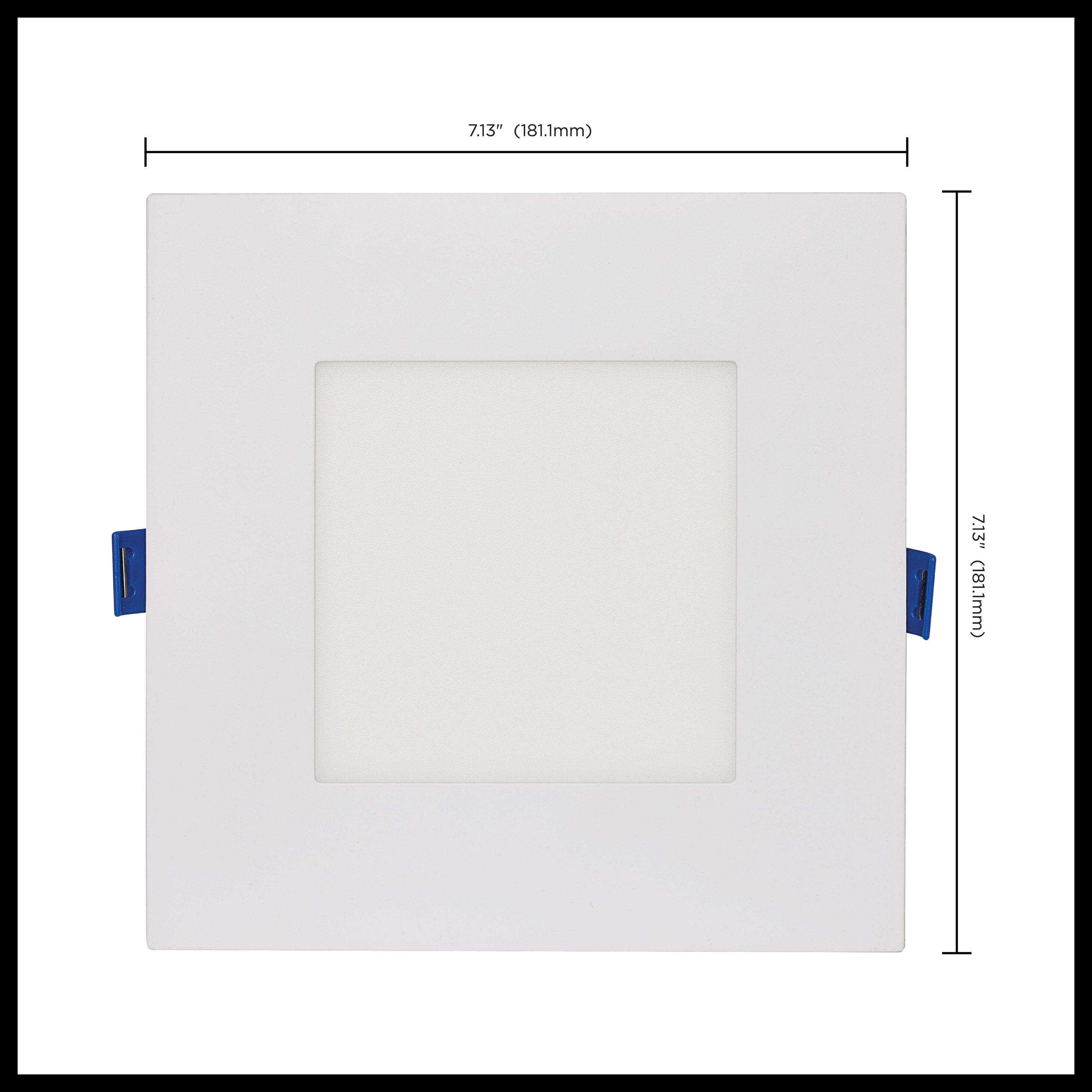 12WLED/DW/6/RGBTW/SQ/WH - S11563