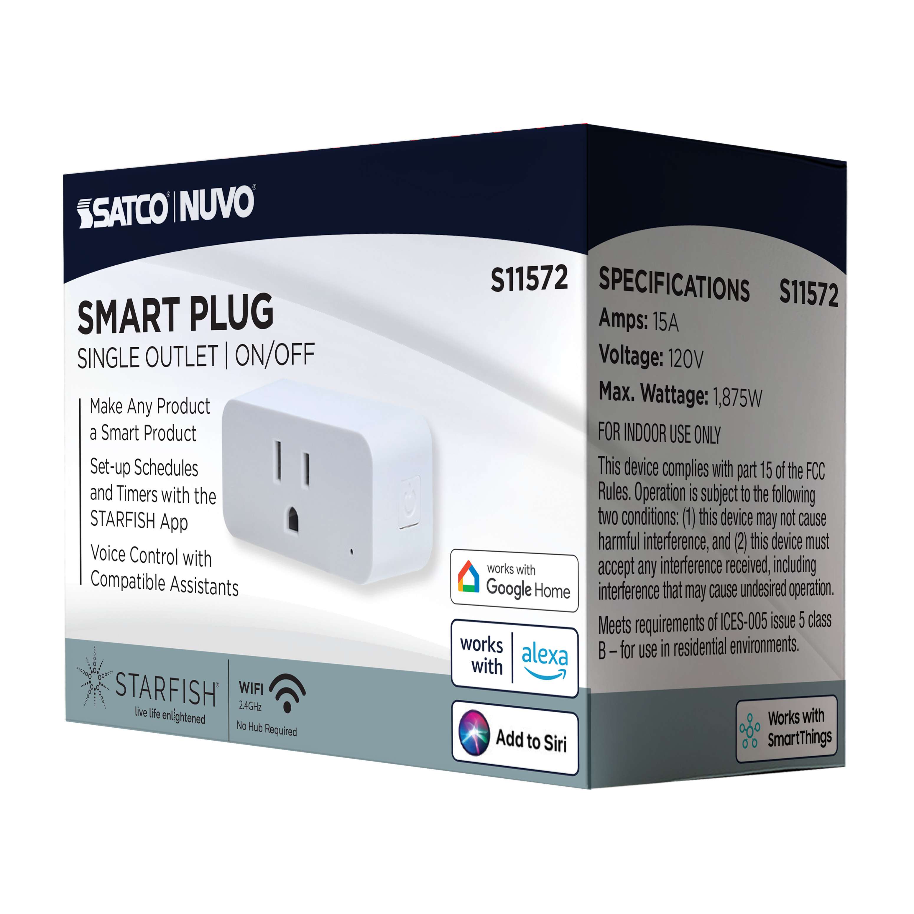 15A SMART PLUG/SF - S11572
