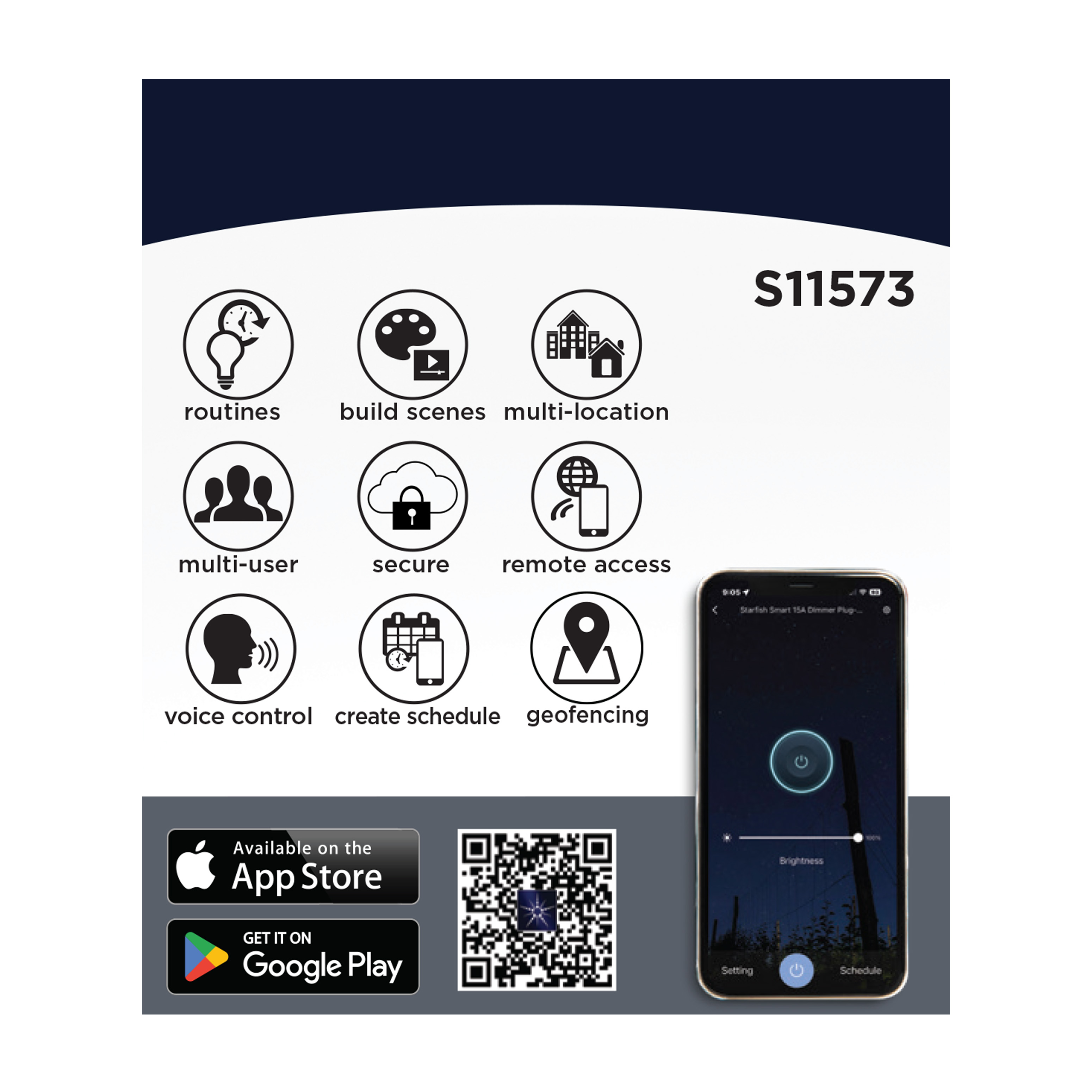 15A SMART DIM PLUG/SF - S11573
