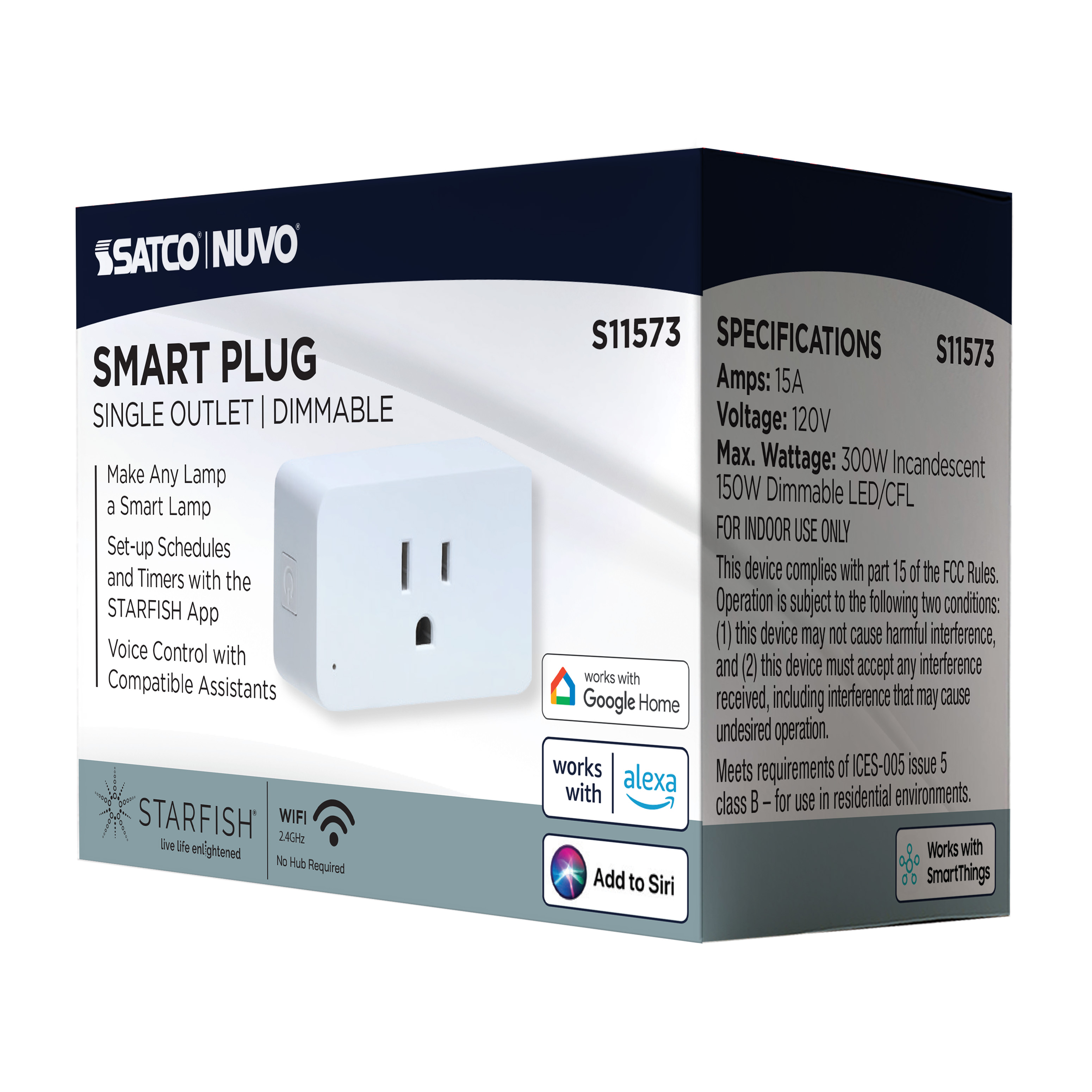 15A SMART DIM PLUG/SF - S11573