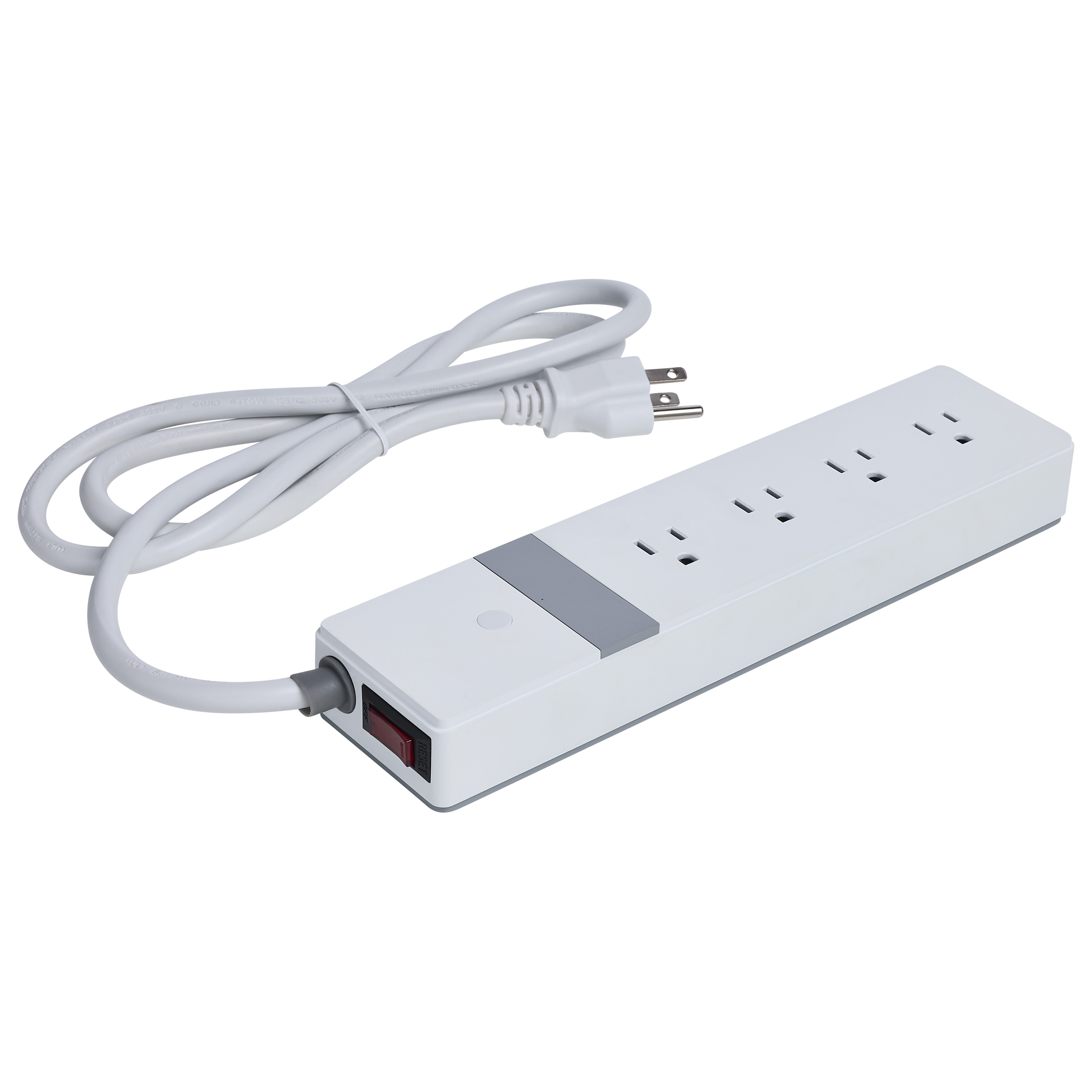 4 OUTLET POWER STRIP/SF - S11574