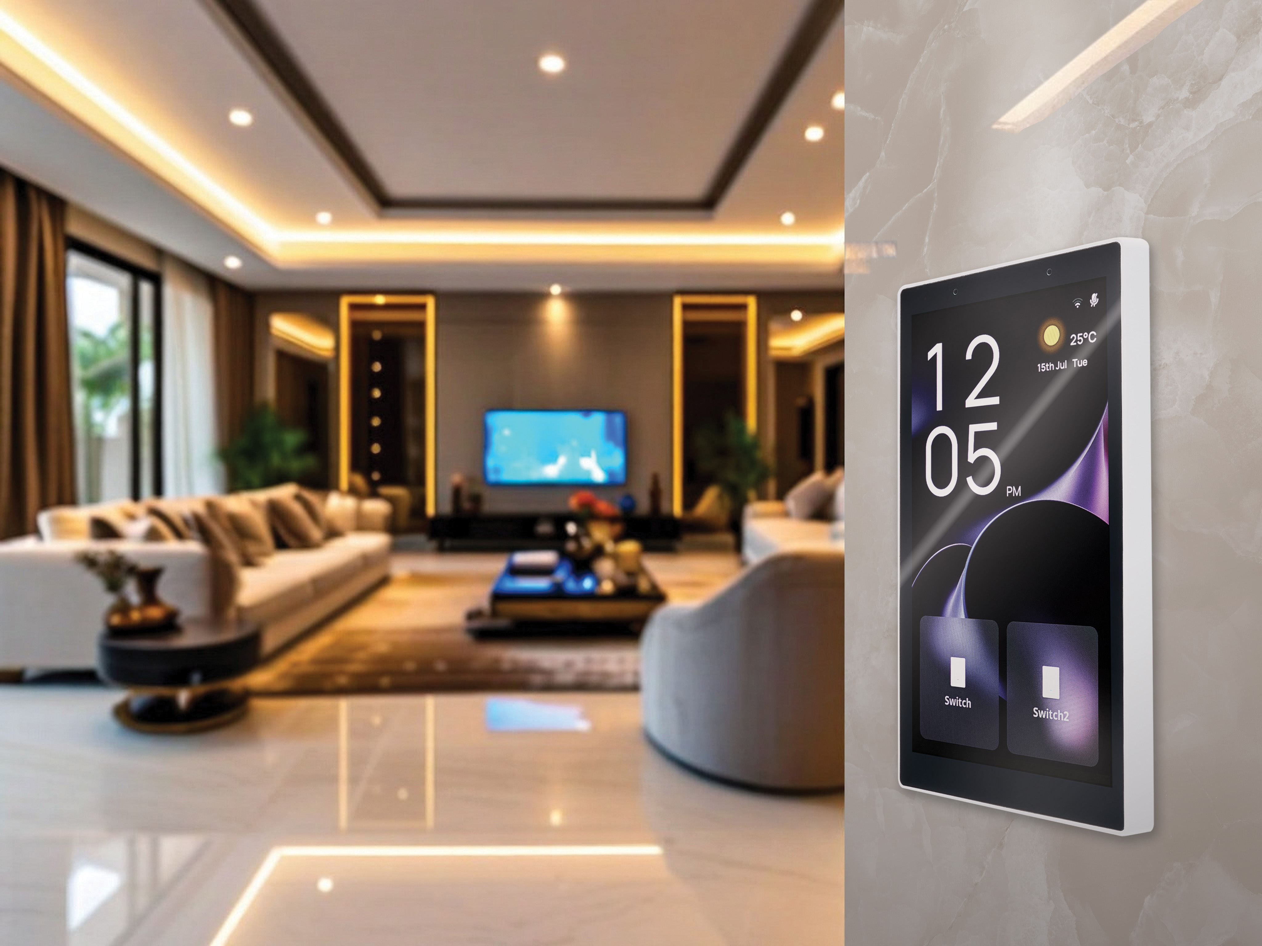 STARFISH 5" CONTROL PANEL - S11575