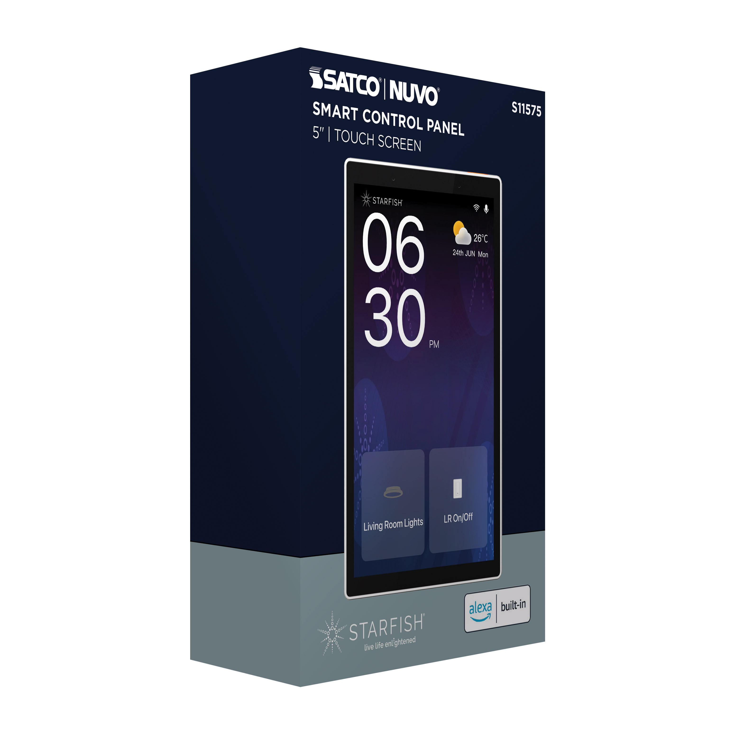 STARFISH 5" CONTROL PANEL - S11575