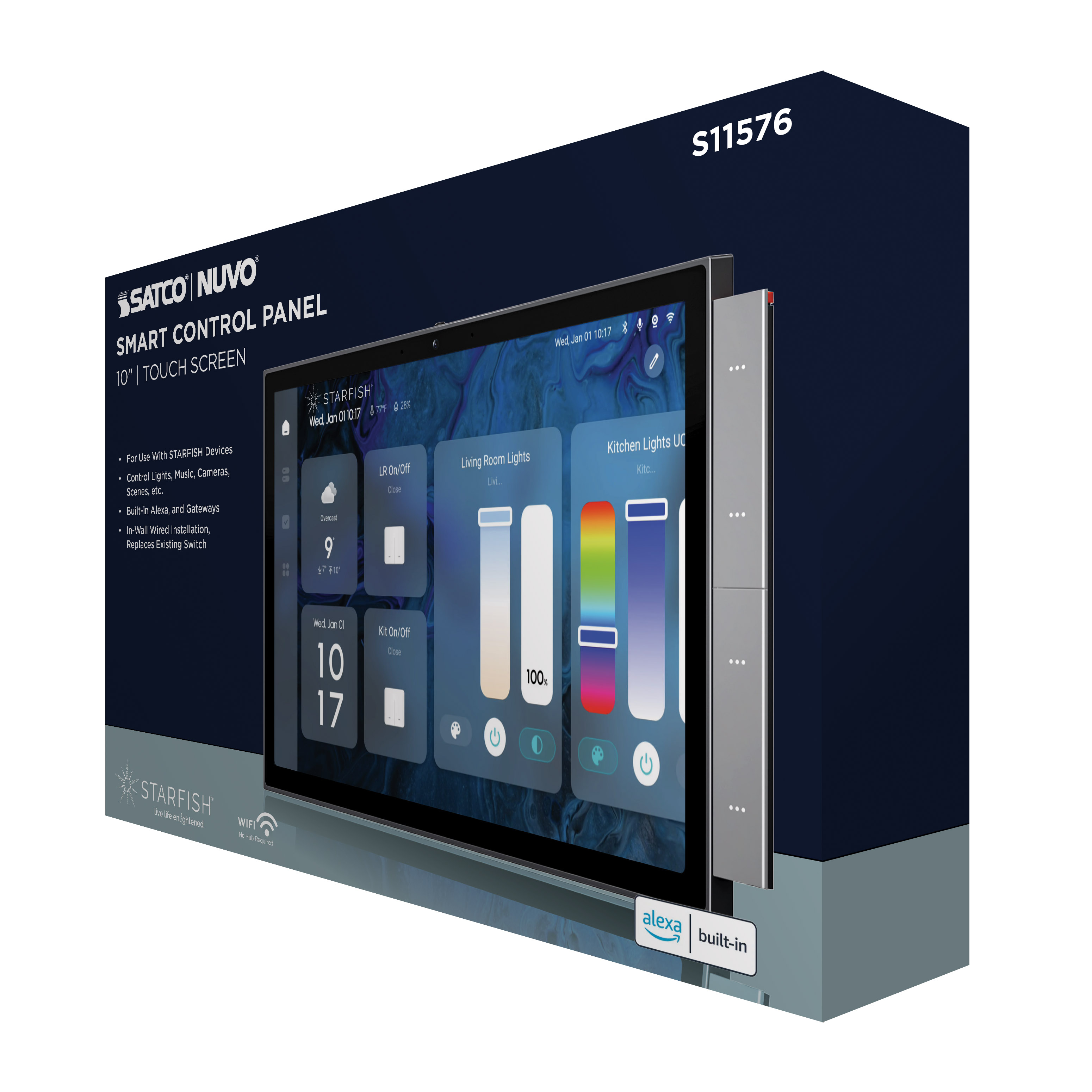 STARFISH 10" CONTROL PANEL - S11576