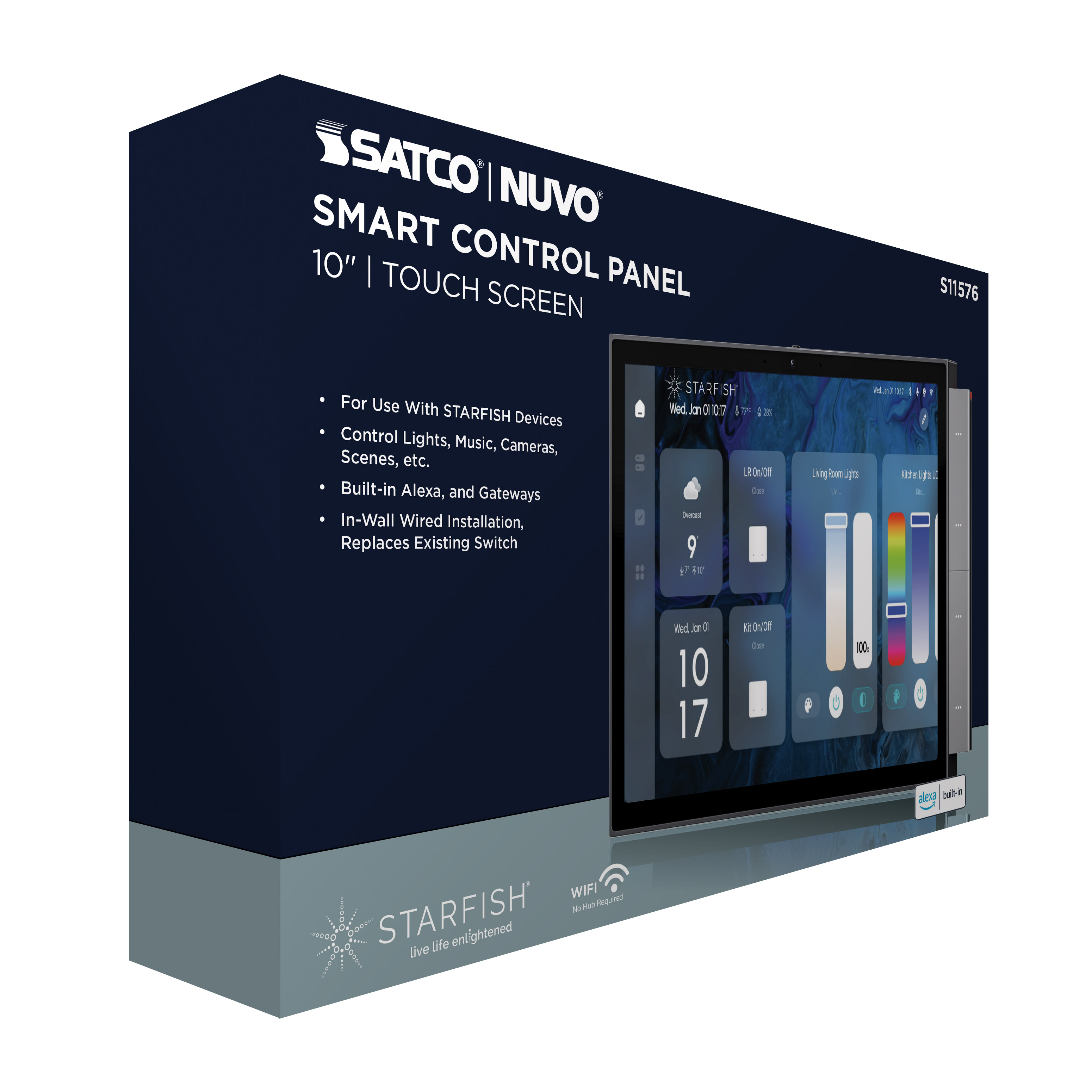 STARFISH 10" CONTROL PANEL - S11576