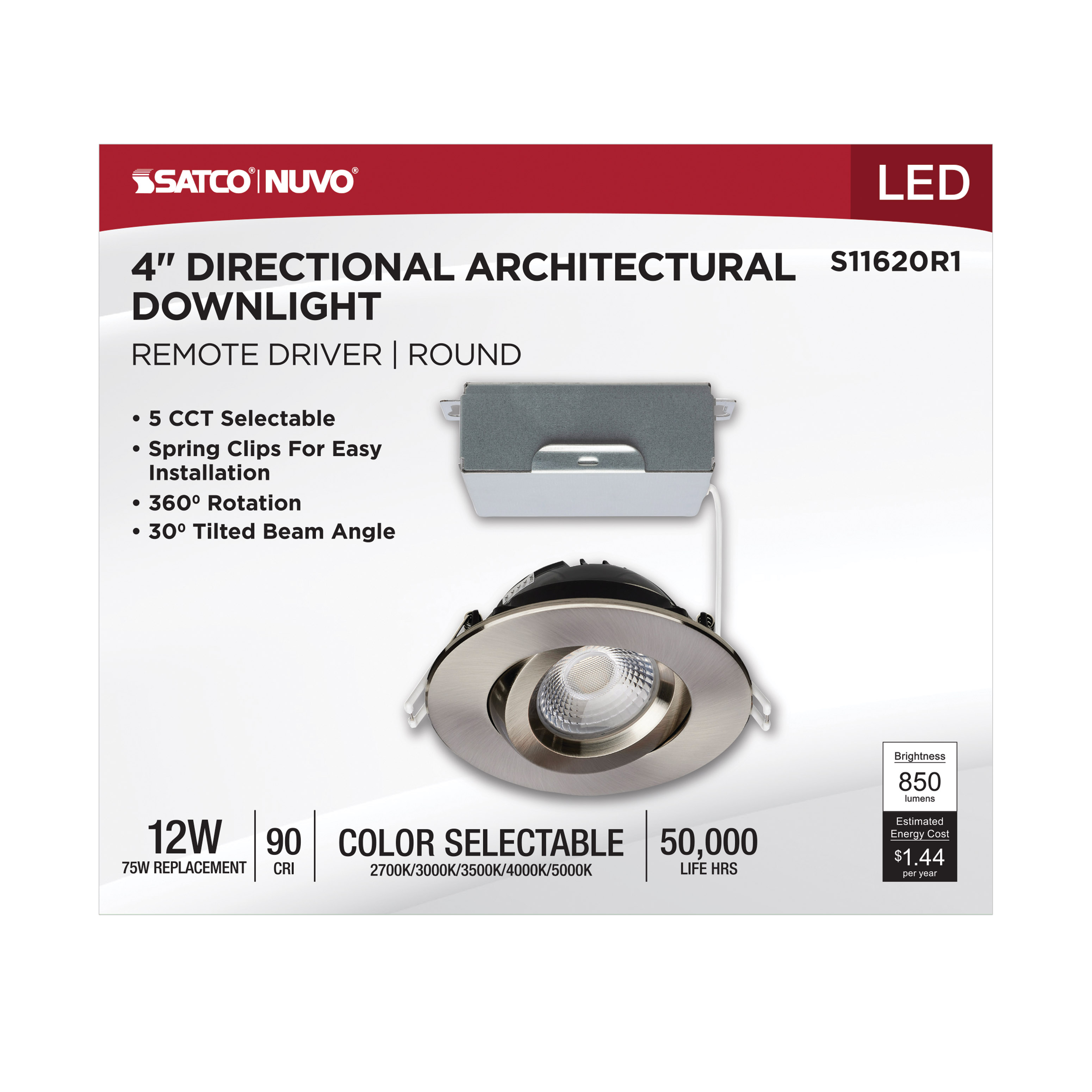 12W/DW/GBL/4/CCT/RND/RD/BN - S11620R1