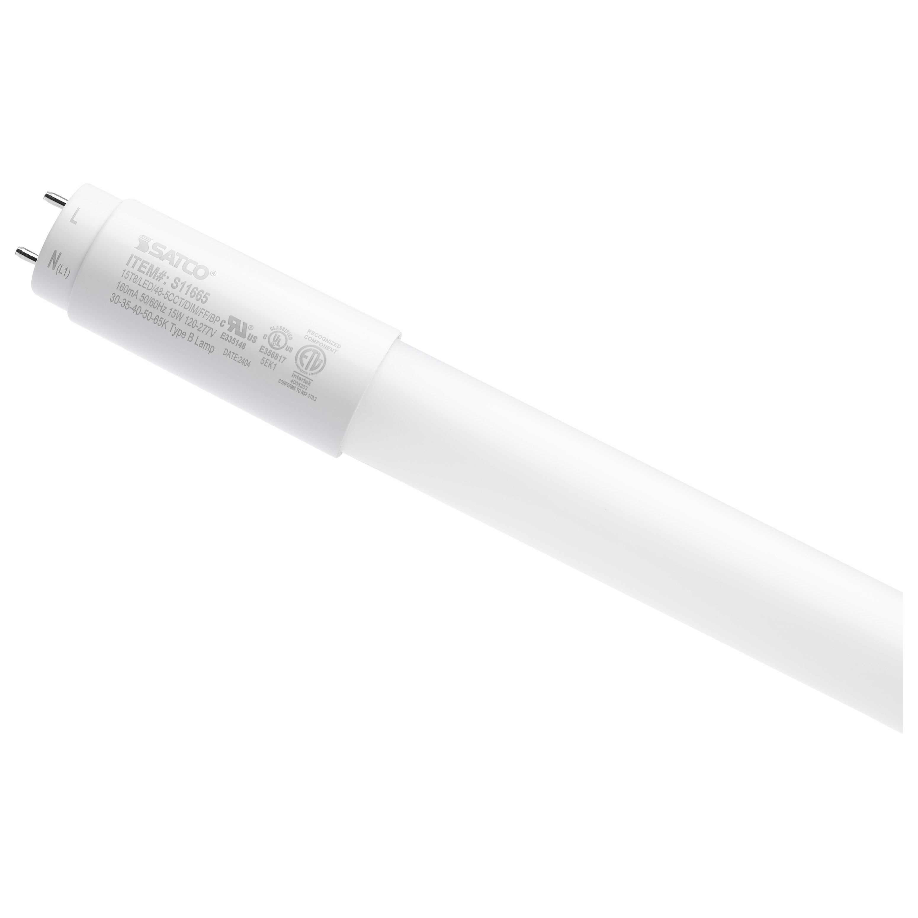 15T8/LED/48-5CCT/DIM/LF/BP - S11665