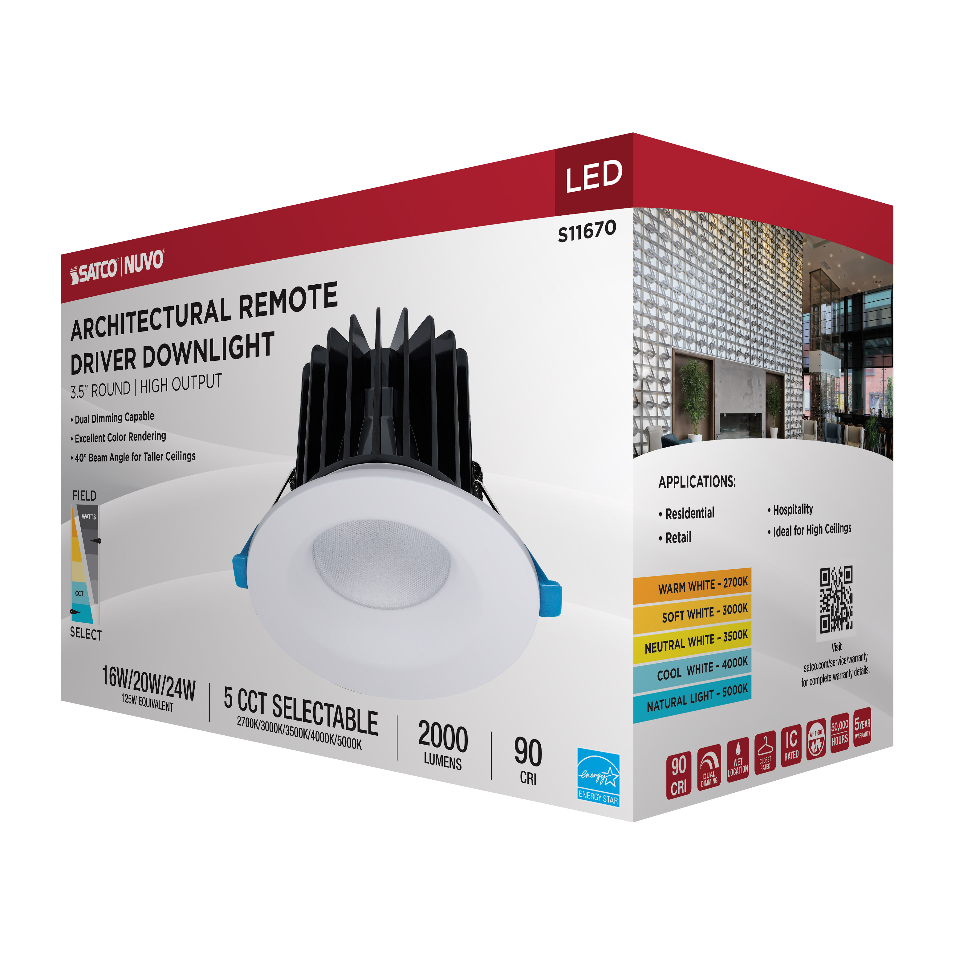 24WLED/DW/DNL3/FS/RND/DD/WH - S11670