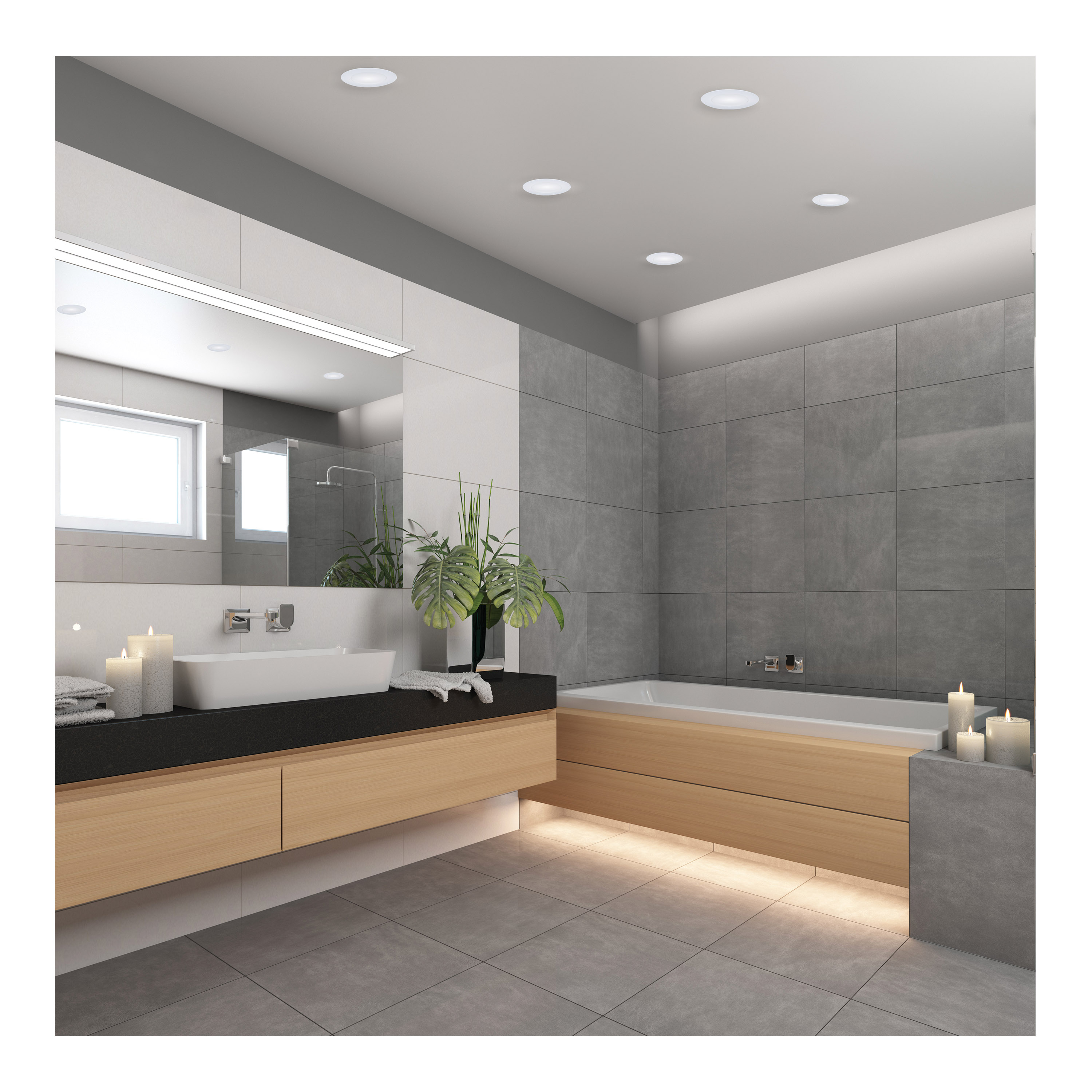 8WLED/DW/4/CCT/RND/FL/RD - S11680