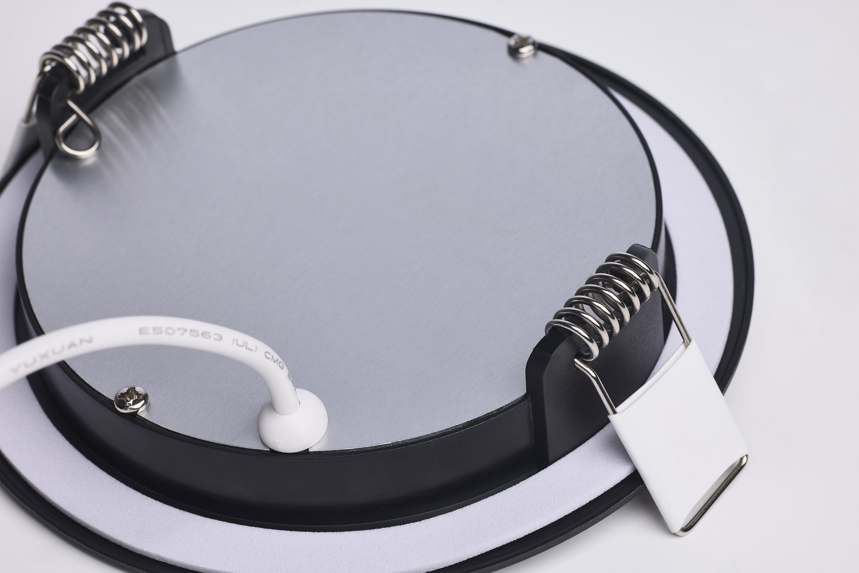 8WLED/DW/4/CCT/RND/FL/RD/BK - S11685