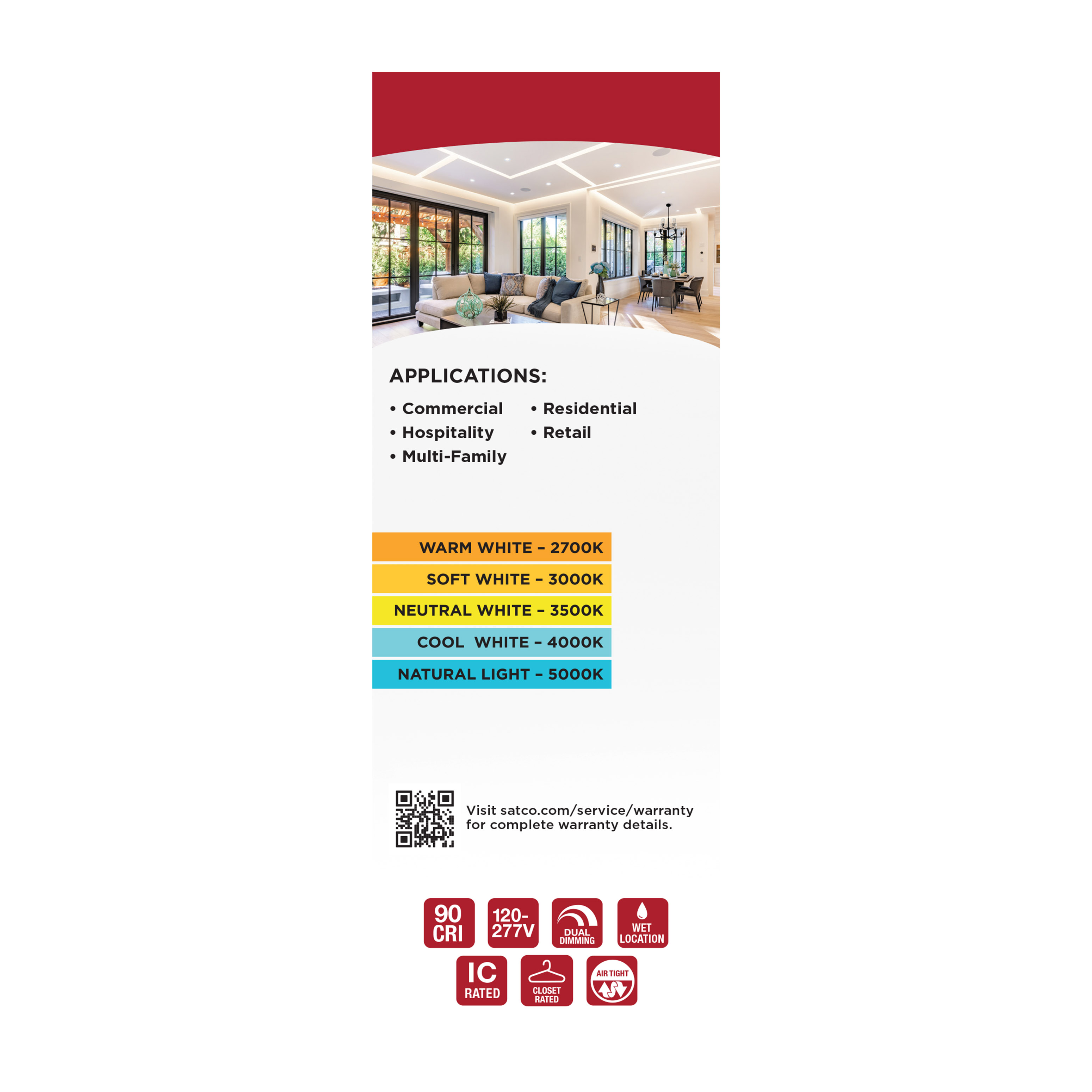 15WLED/DW/6/FS/RND/FL/DD - S11691