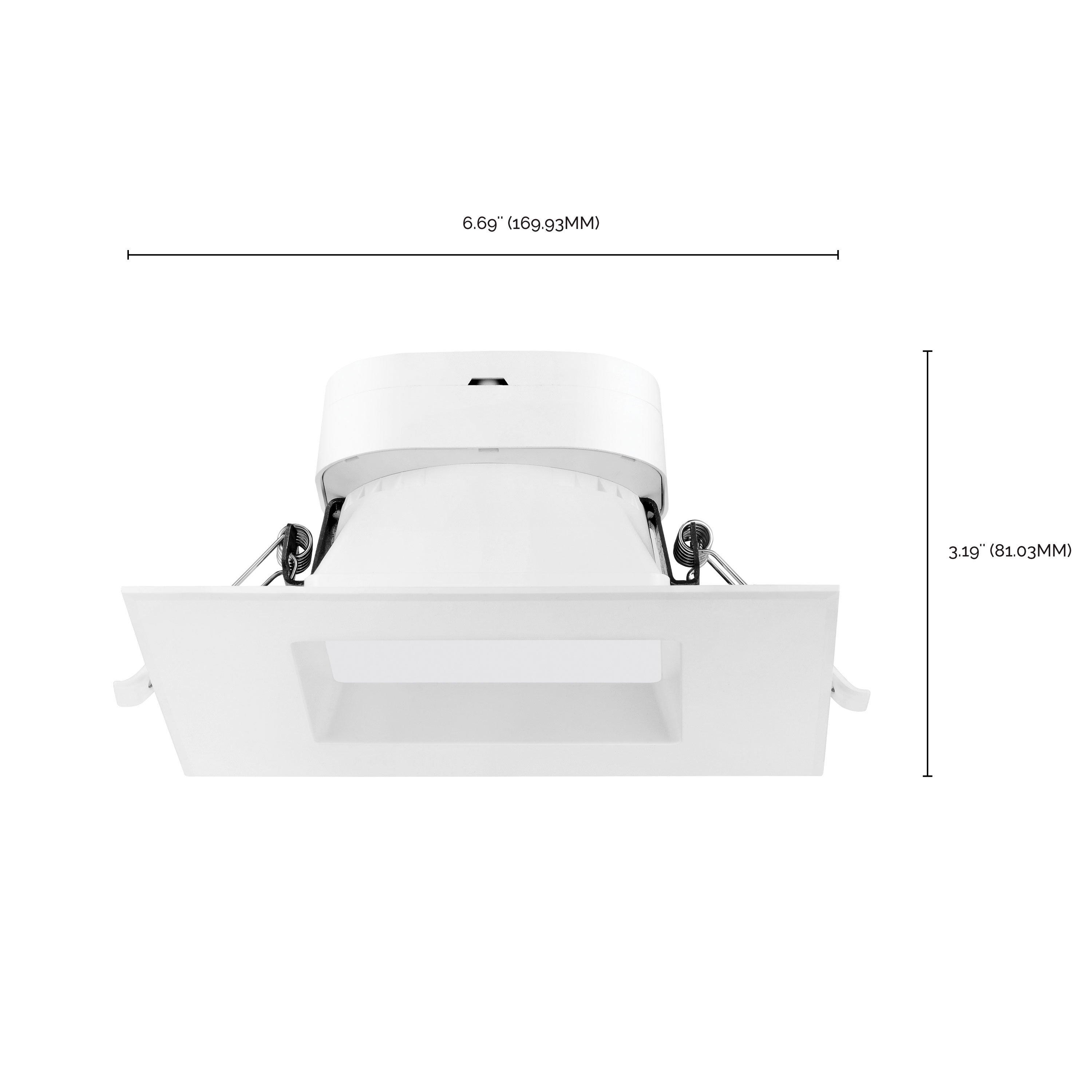 9WLED/DW/SQ/6/30K/120V - S11705