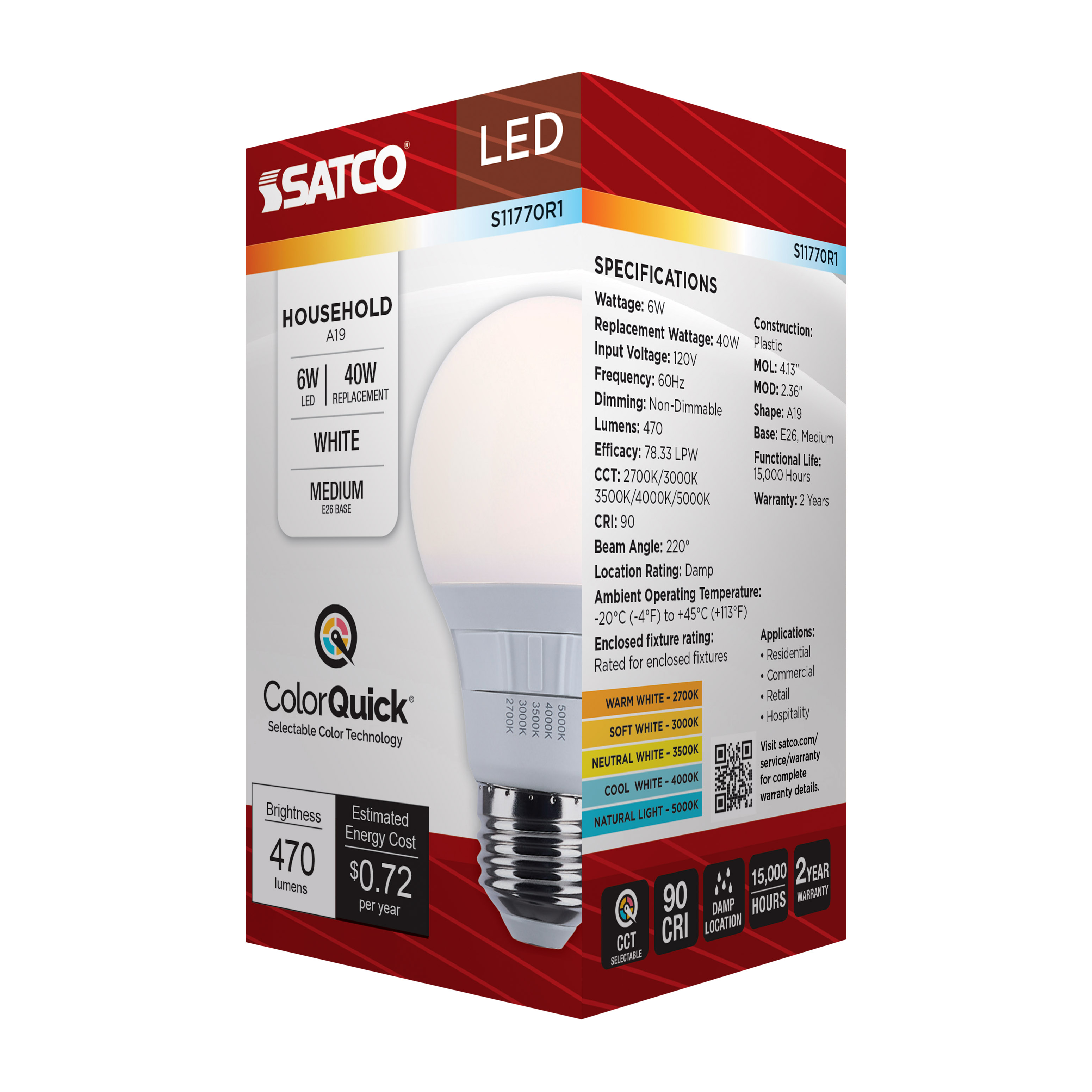 6A19L/9CCT5/E26/PWHF - S11770R1