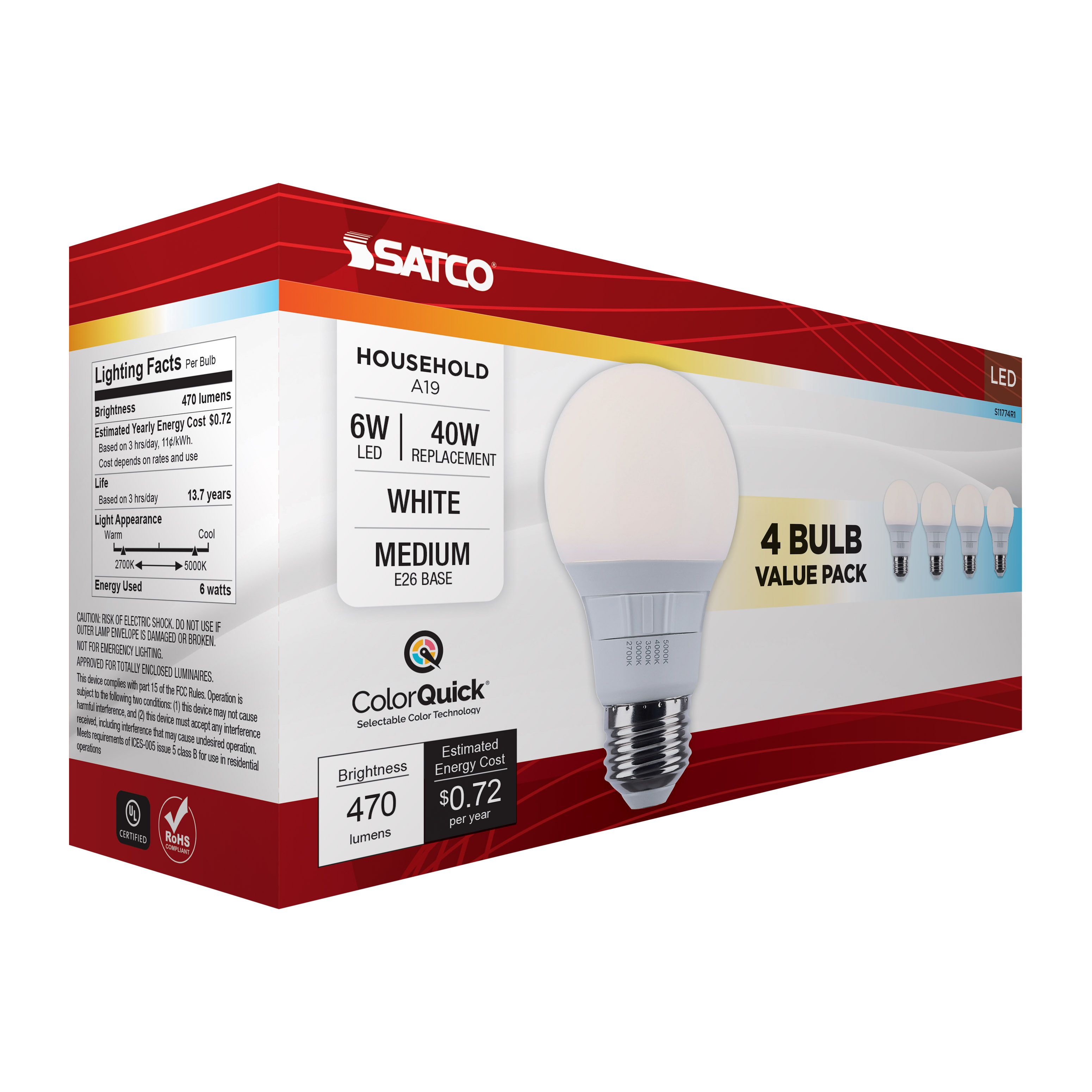 6A19L/9CCT5/E26/PWHF/4PK - S11774R1