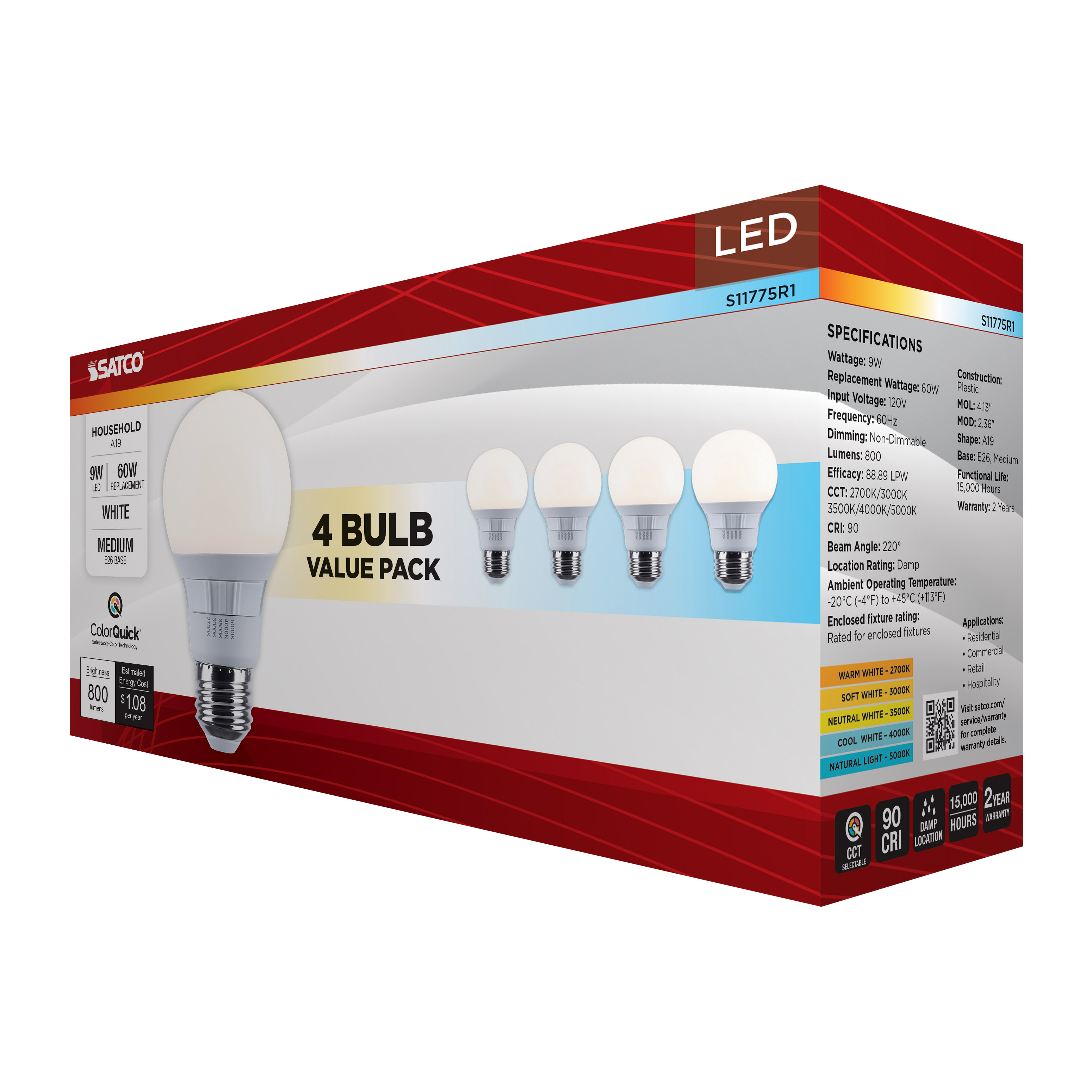 9A19L/9CCT5/E26/PWHF/4PK - S11775R1