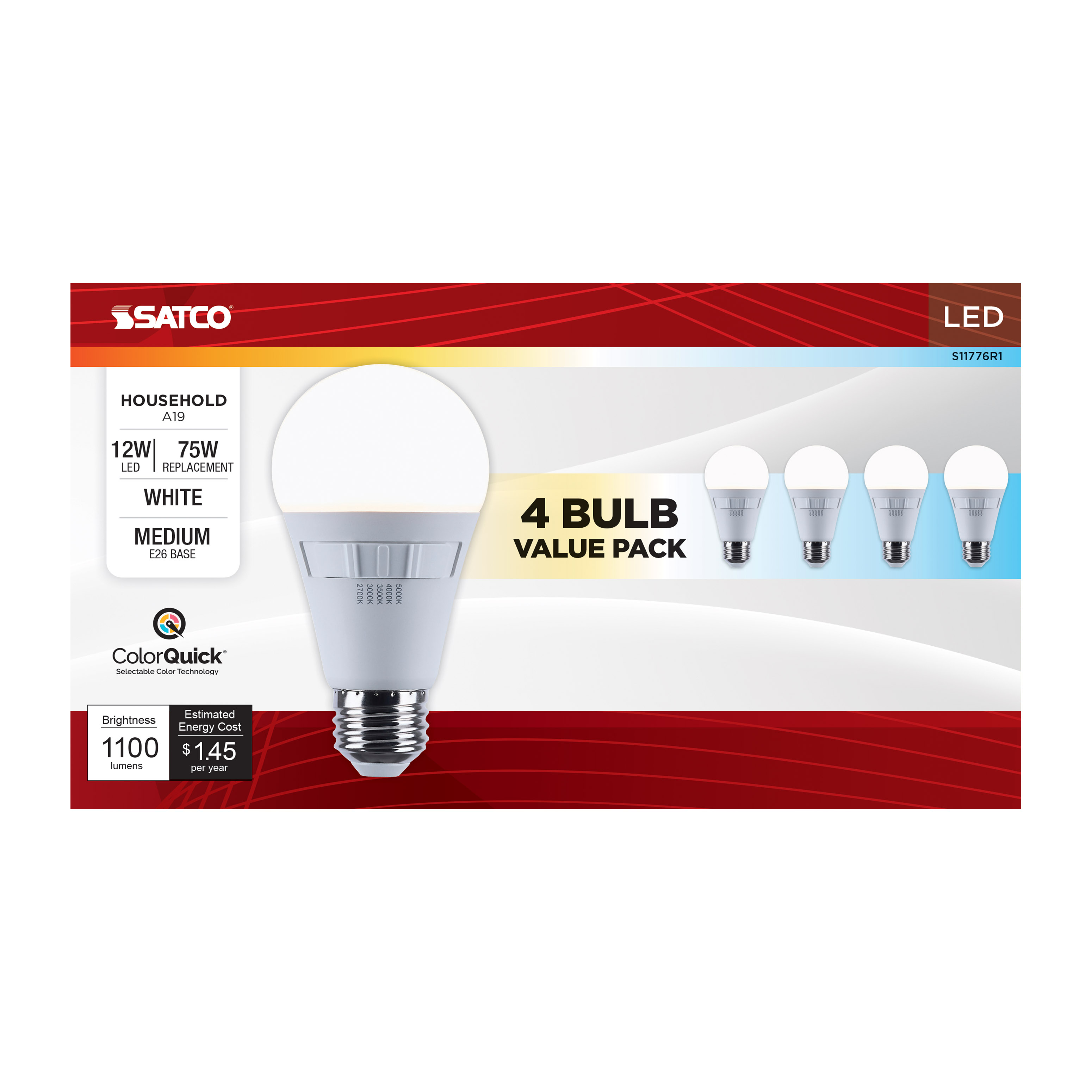 12A19L/9CCT5/E26/PWHF/4PK - S11776R1