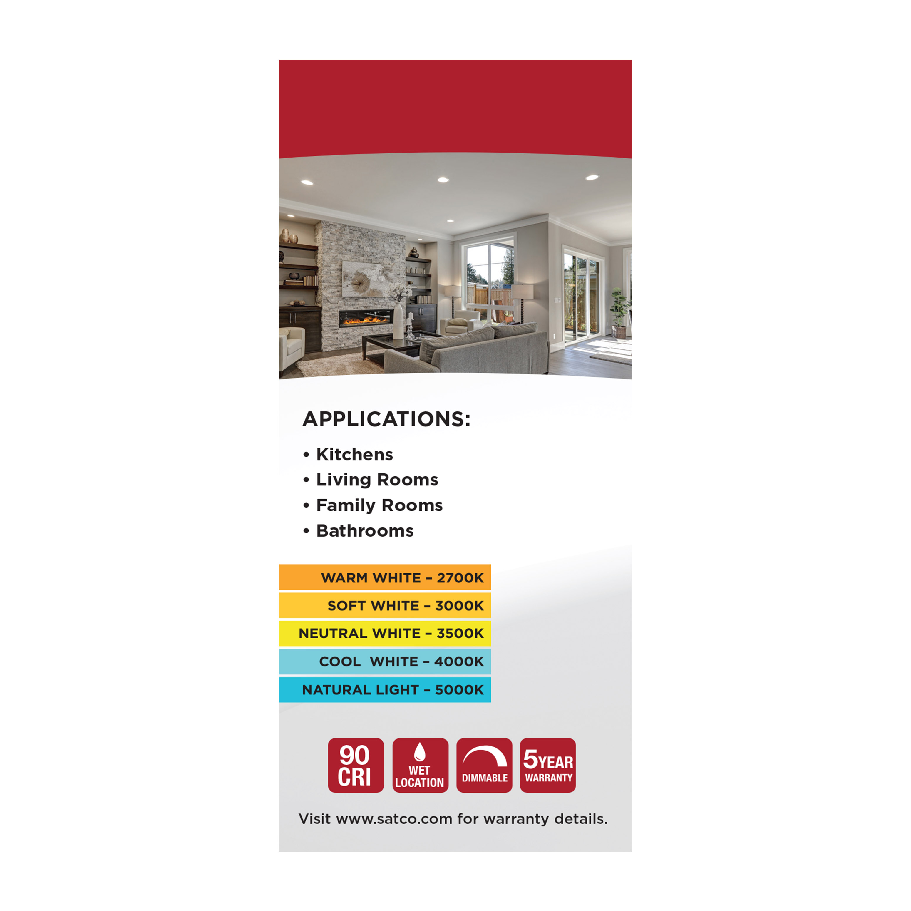 10WLED/DW/EL/4/CCT-SEL/RND/RD - S11826