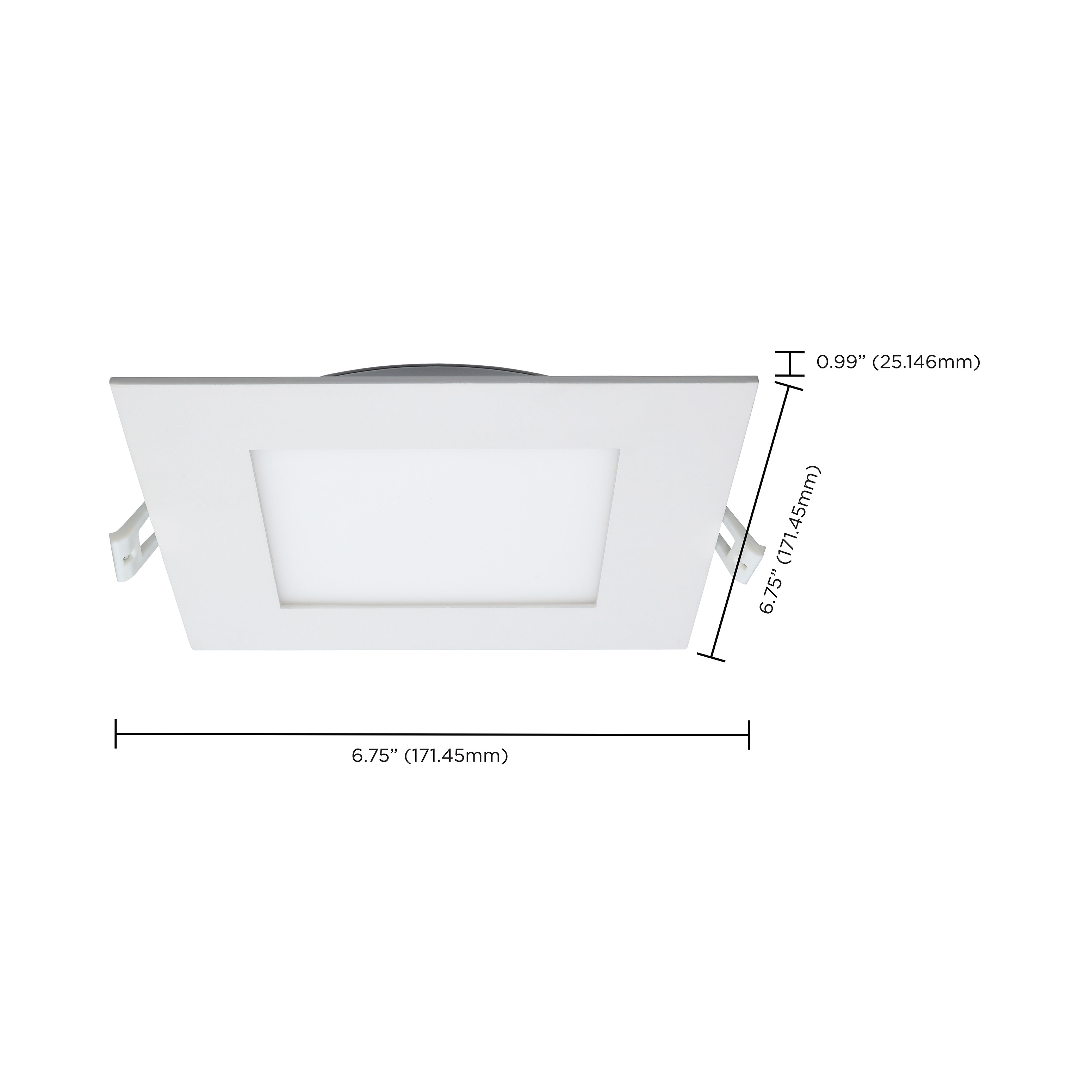 12WLED/DW/EL/6/CCT-SEL/SQ/RD - S11830R1