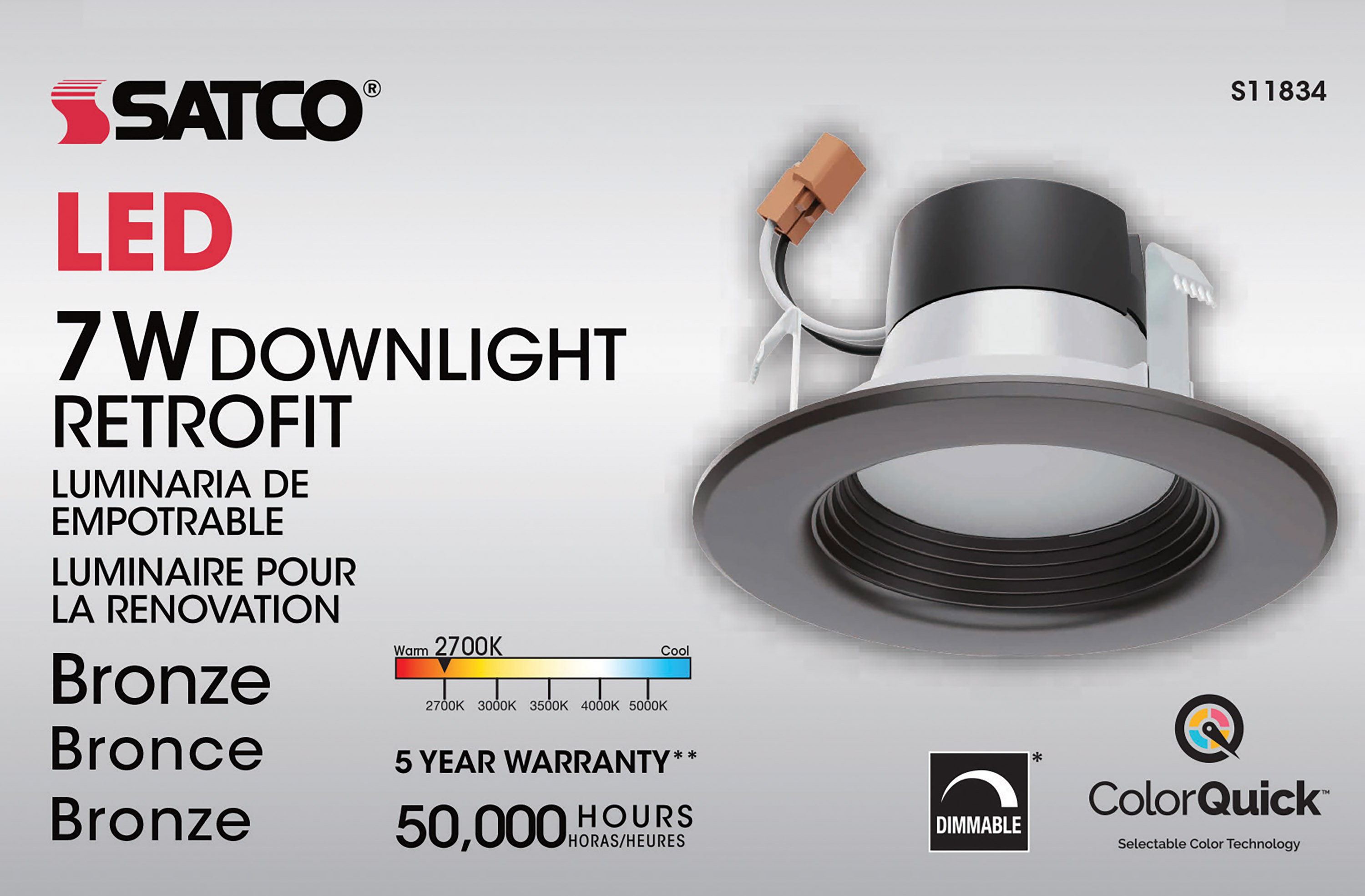 7WLED/RDL/4/CCT-SEL/120V/BZ - S11834