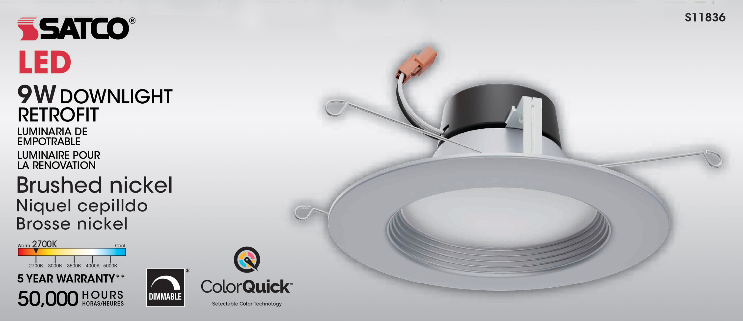 9WLED/RDL/5-6/CCT-SEL/120V/BN - S11836