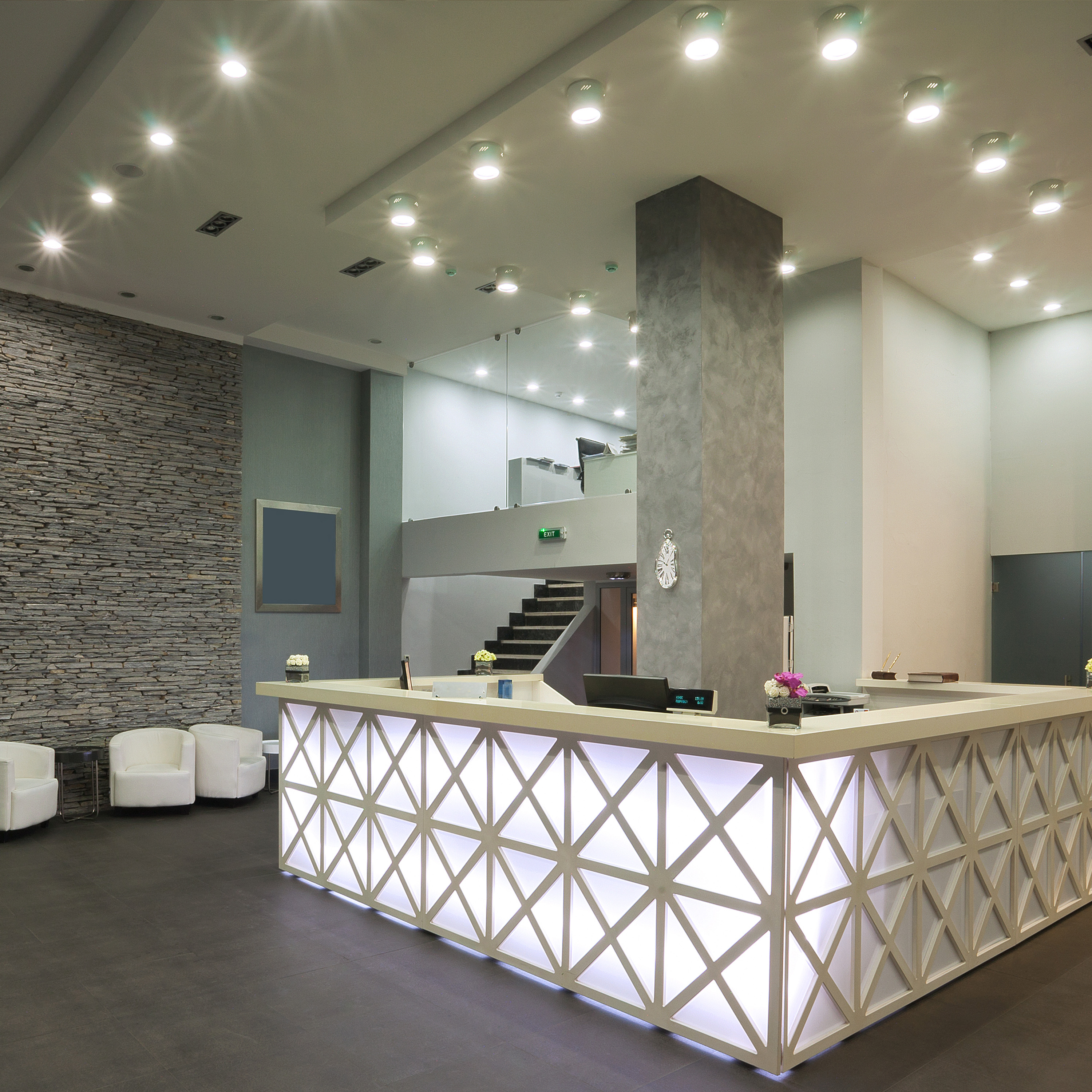 9WLED/GBL/4/CCT/SQ/WH - S11841