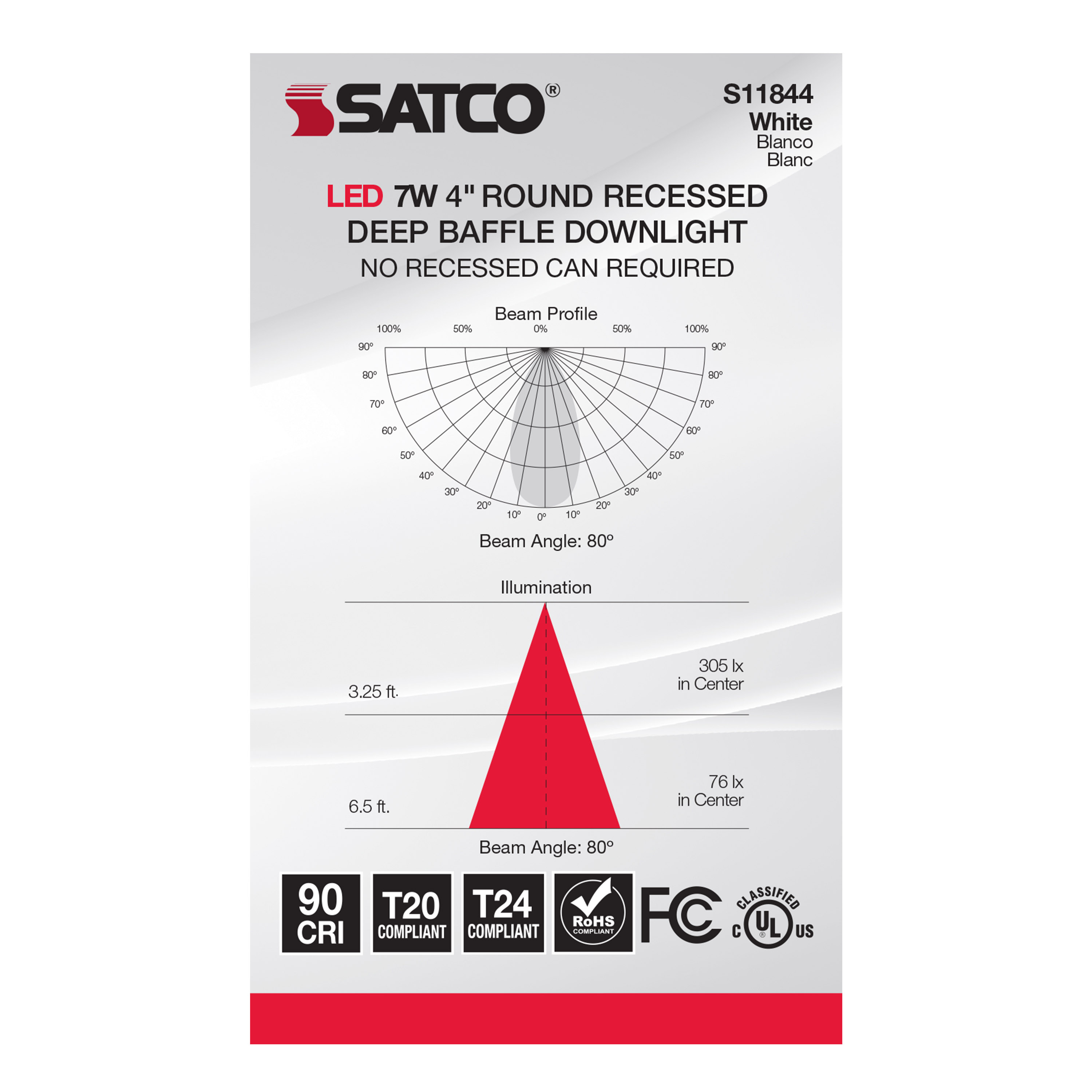 7WLED/DB/RDL/4/CCT-SEL/120V - S11844