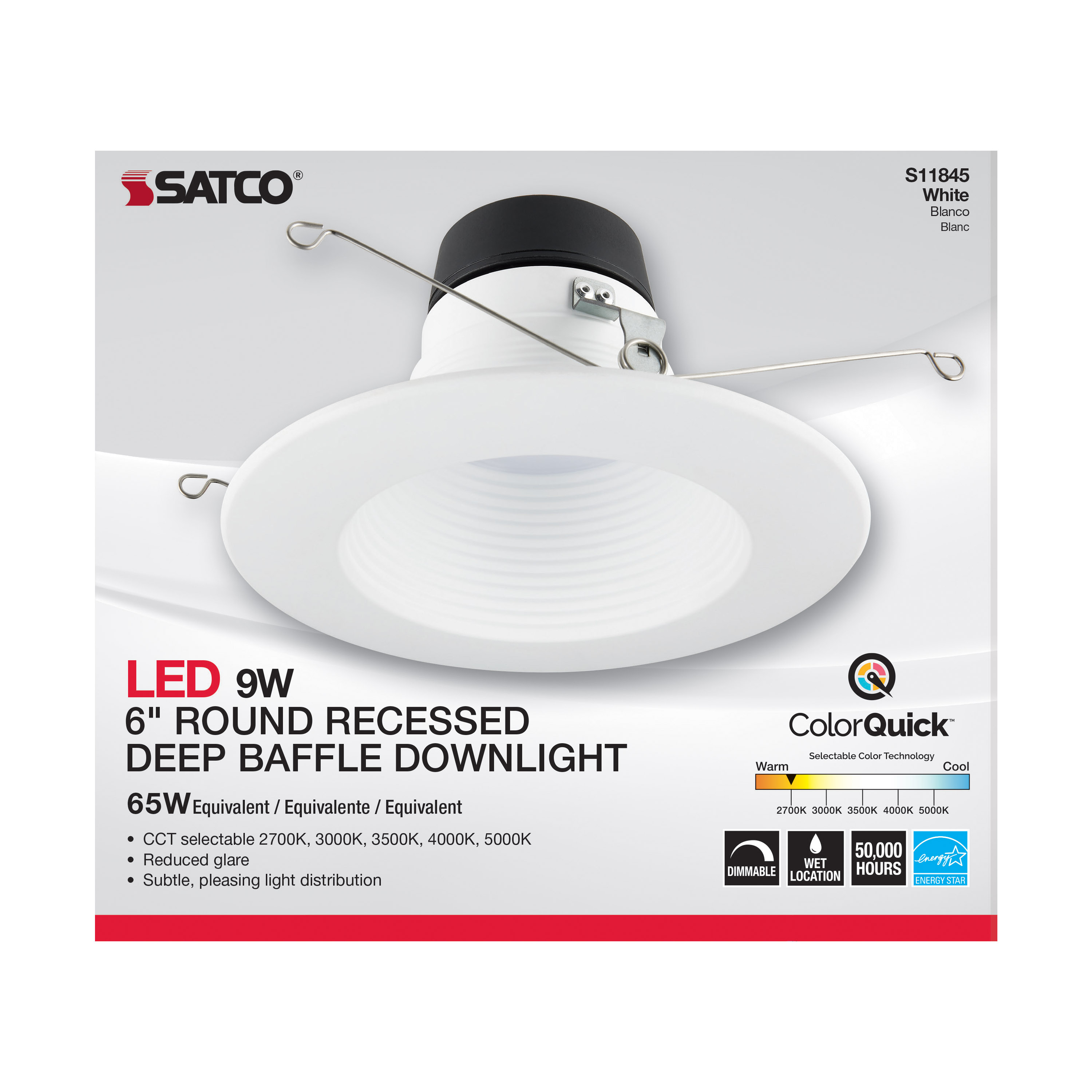 9WLED/DB/RDL/6/CCT-SEL/120V - S11845