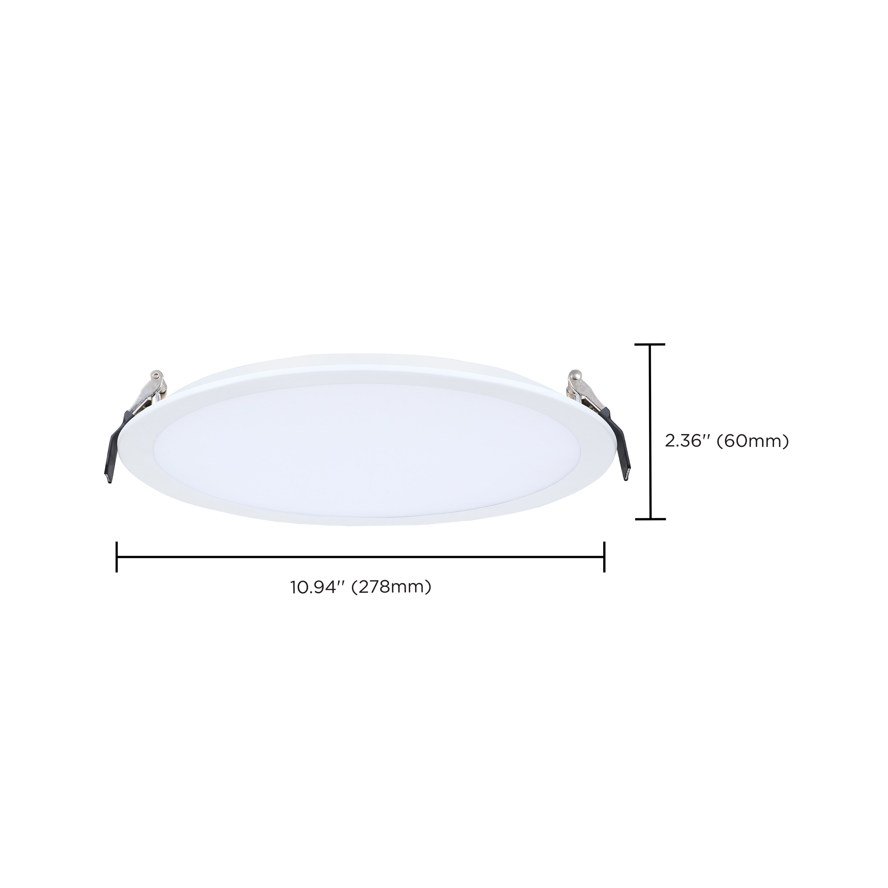 30WLED/DW/10/CCT/RND/FL/DD - S11848