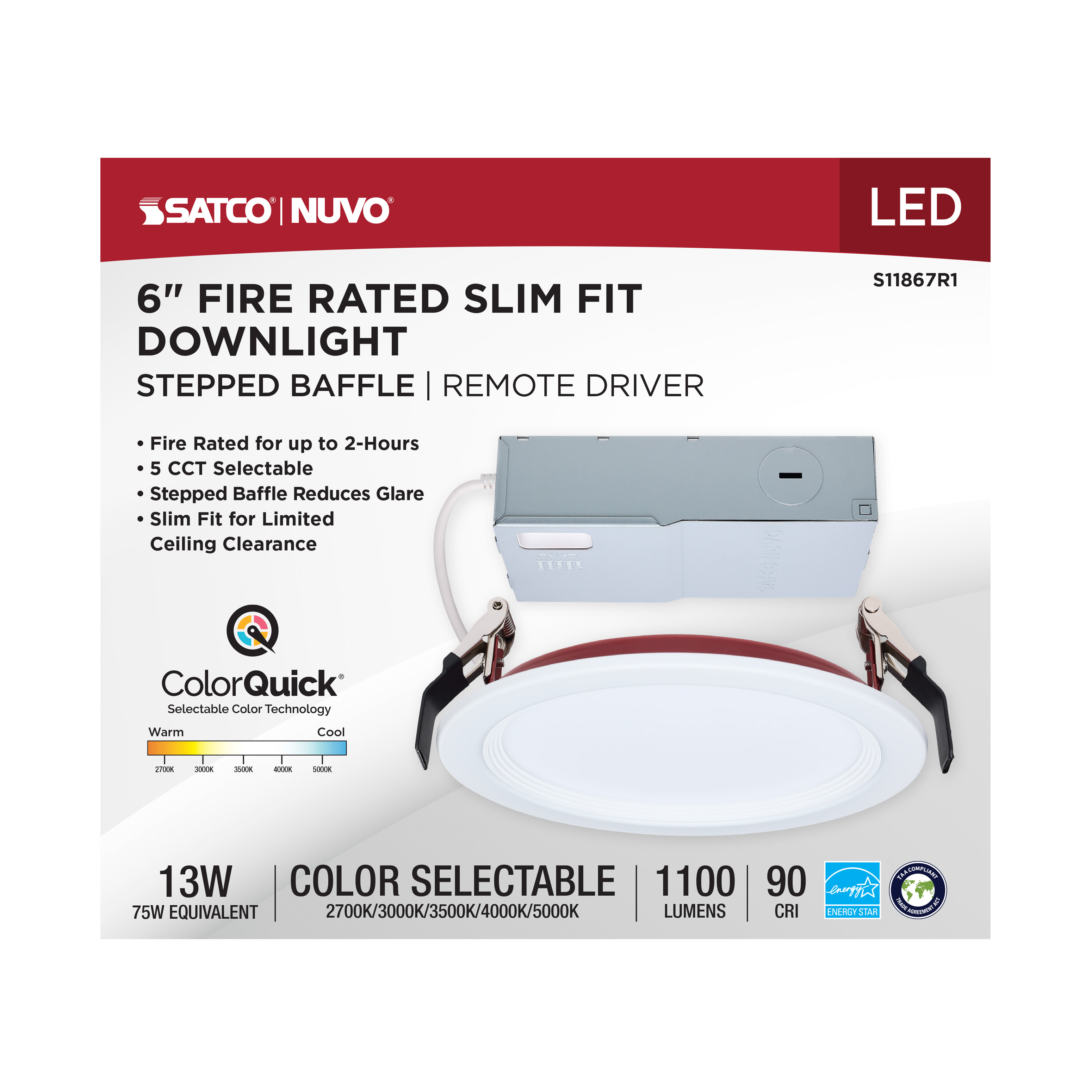 13WLED/6/FR/CCT/SLF/RD/STB/RND - S11867R1