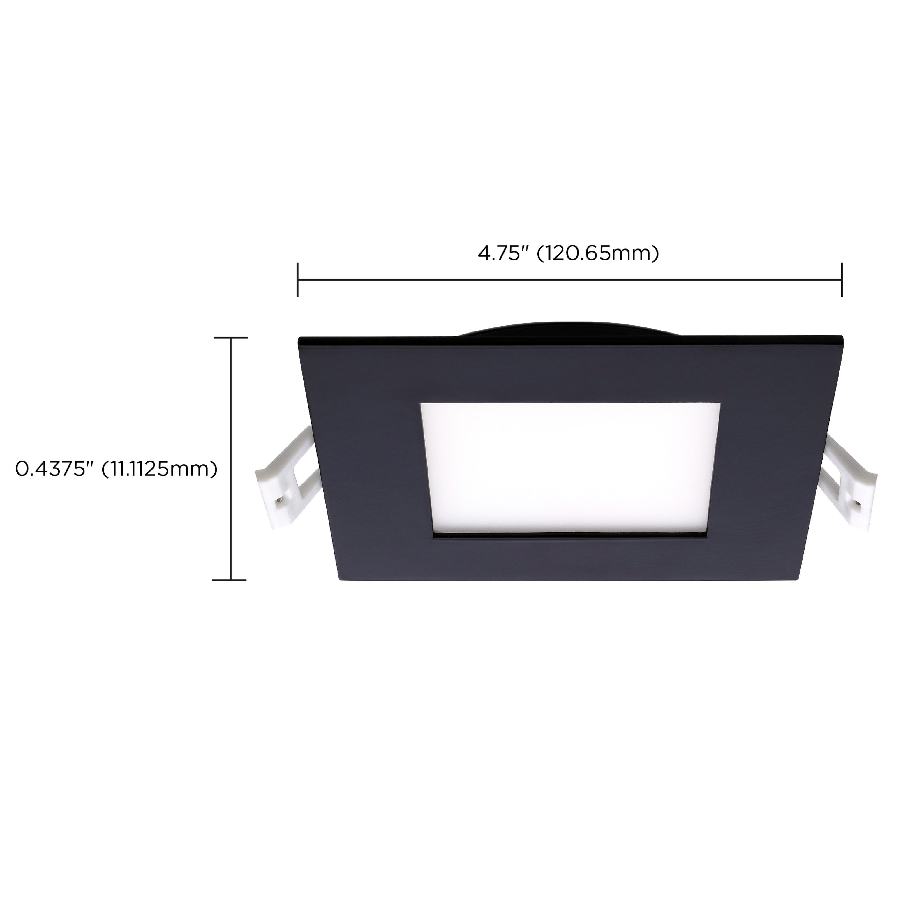 10WLED/DW/4/CCT-SEL/SQ/RD/BK - S11876
