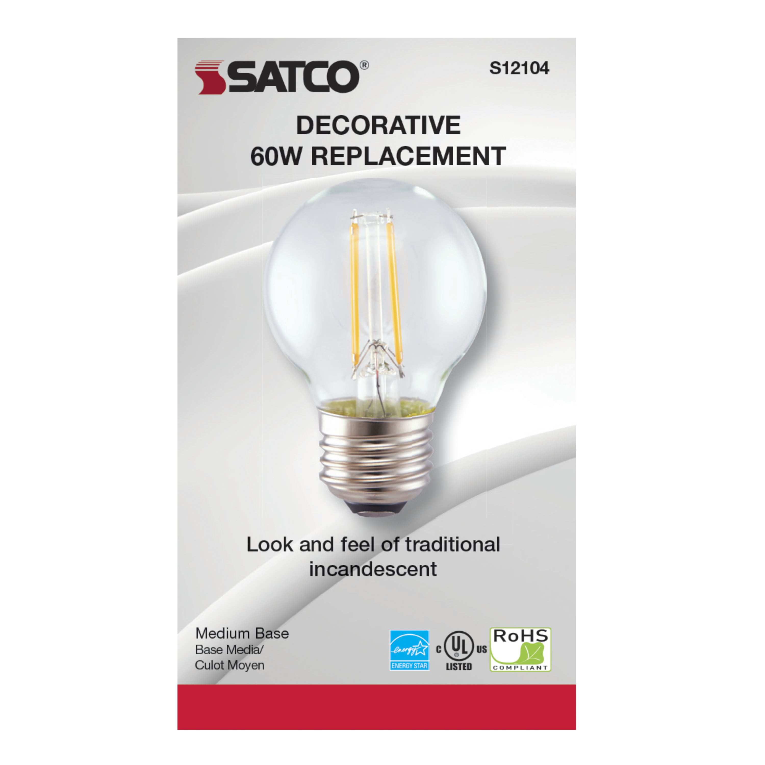 5.5G16.5/LED/CL/4K/120V/E26 - S12104