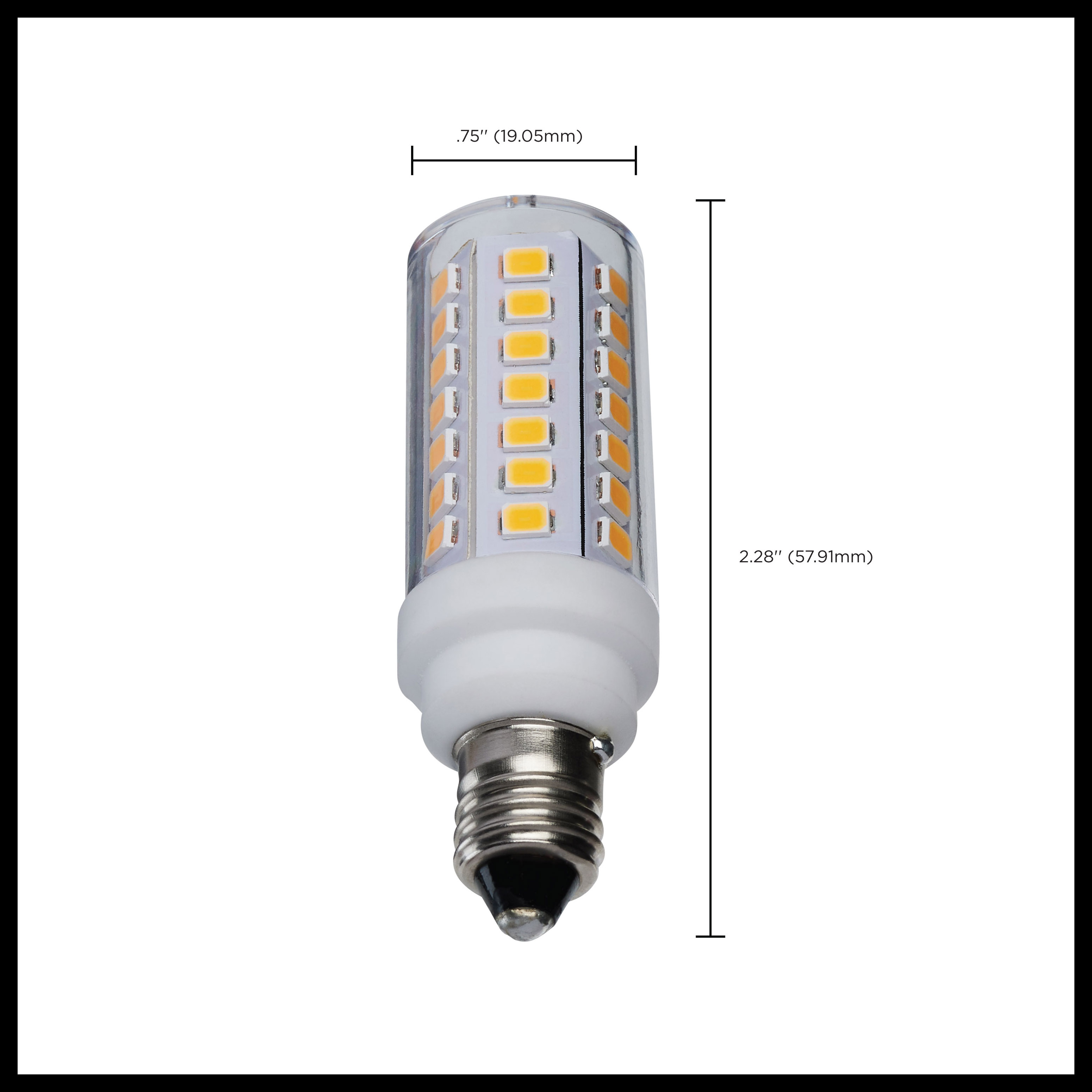 5W/LED/E11/CL/830/120V/1CD - S12132