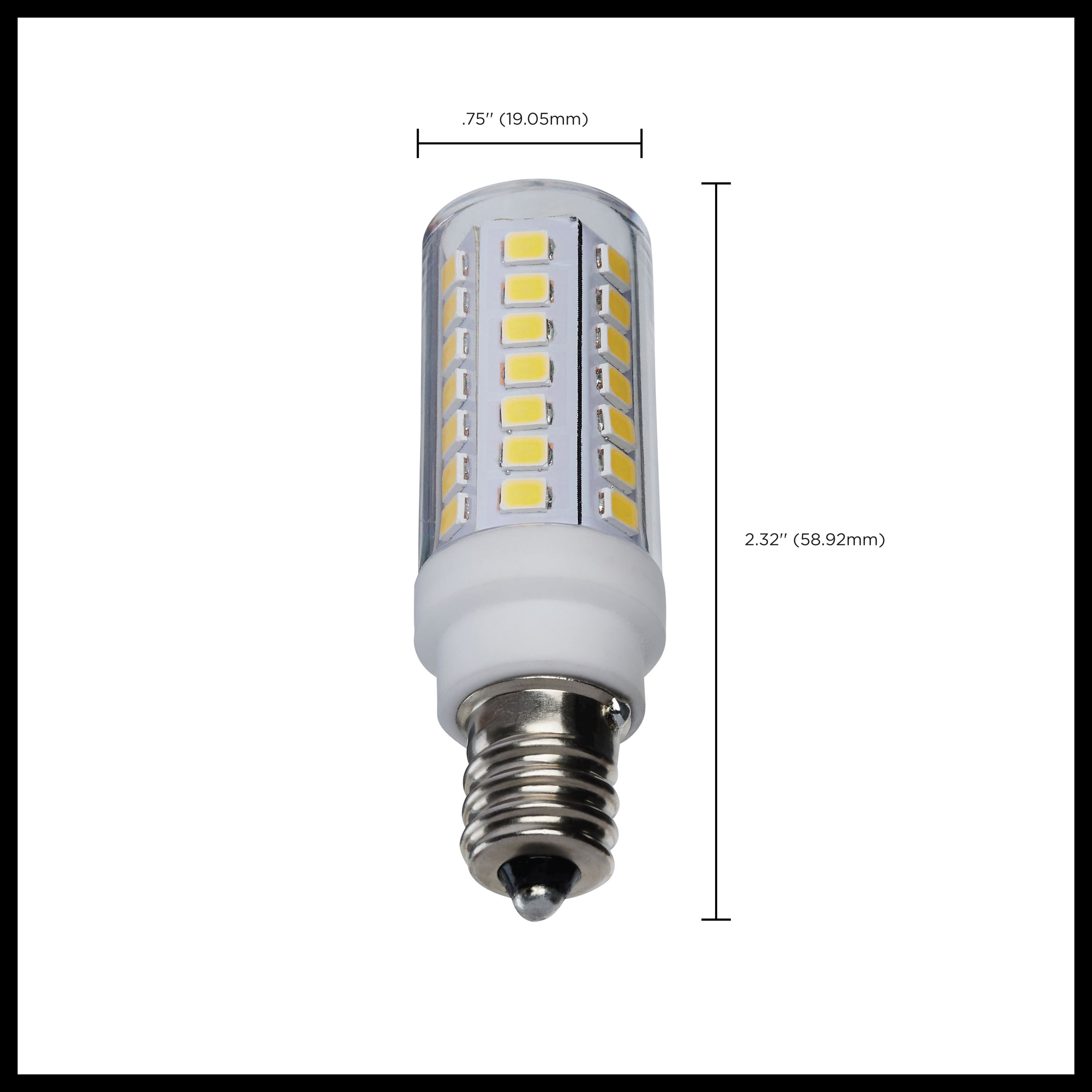 5W/LED/E12/CL/850/120V/1CD - S12135