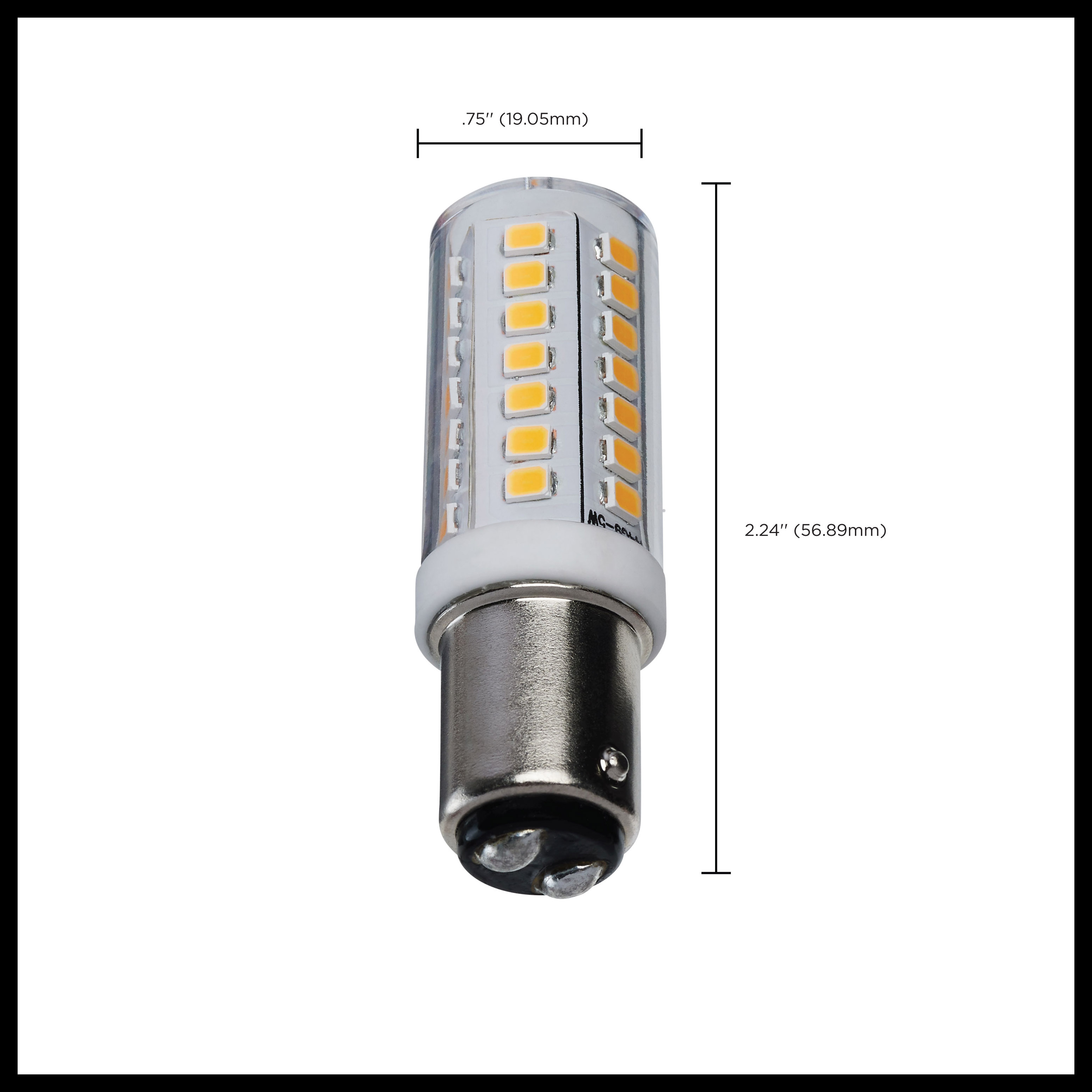 5W/LED/DC/CL/830/120V/1CD - S12136