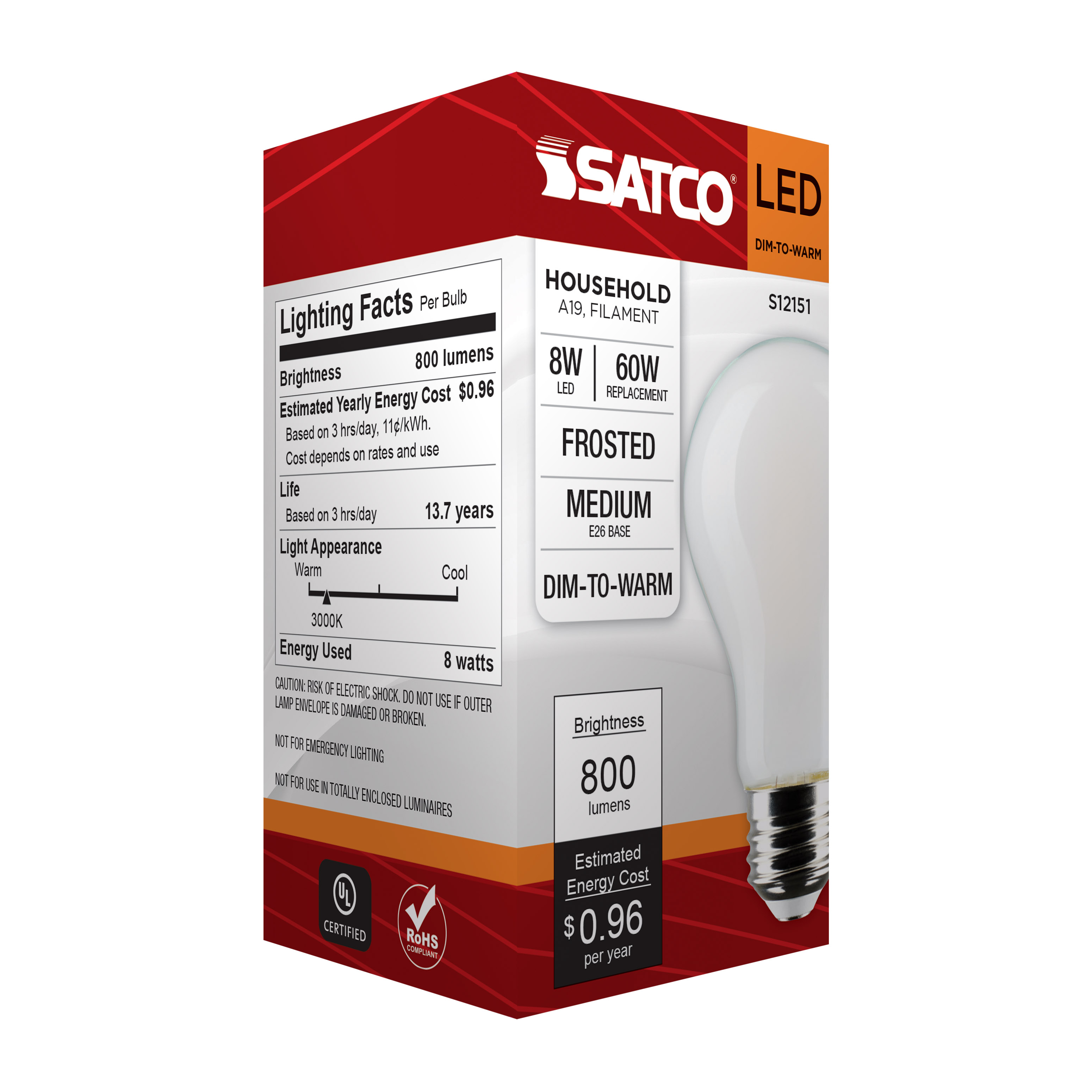 8A19L/930WD/E26/GFYS - S12151