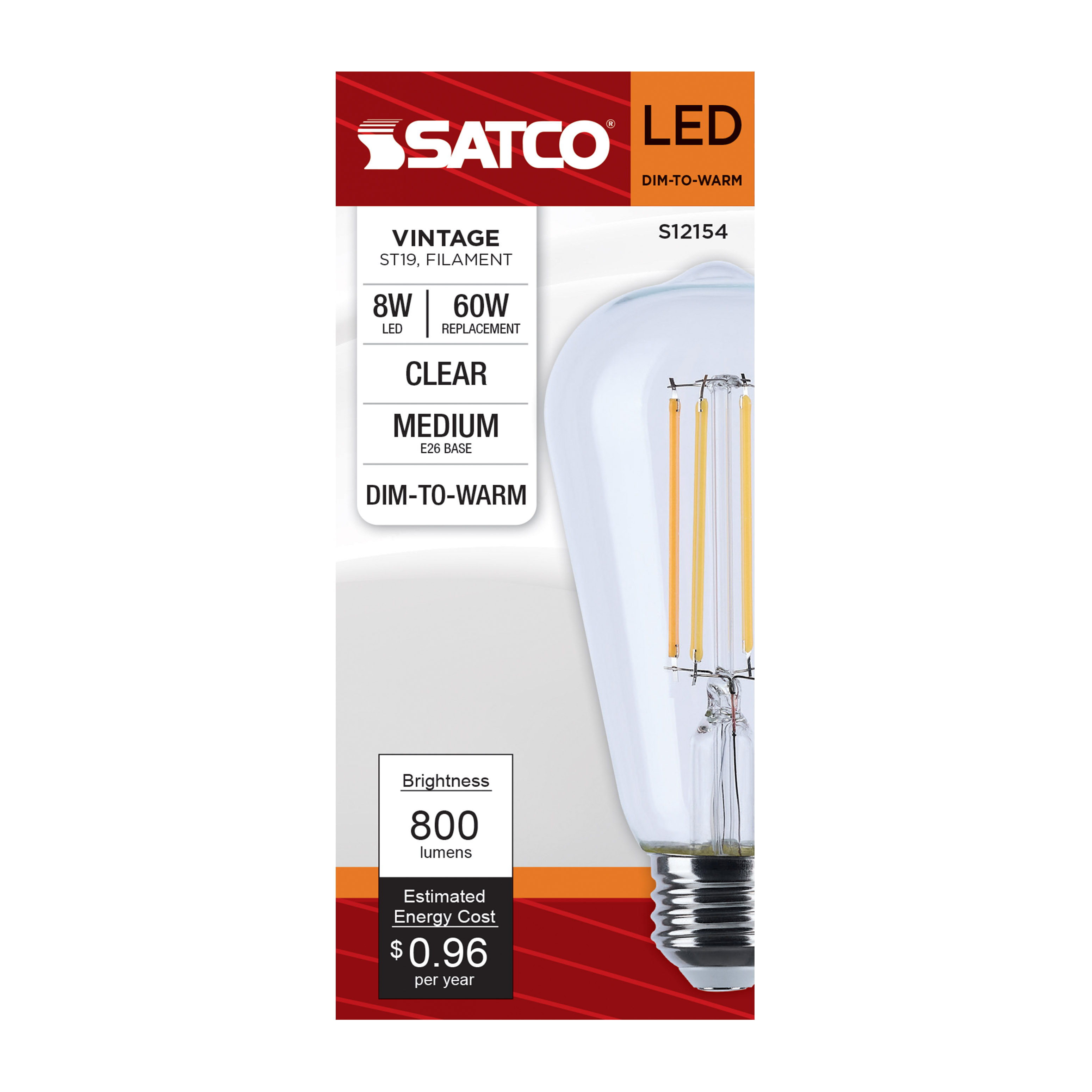 8ST19L/930WD/E26/GCYS - S12154