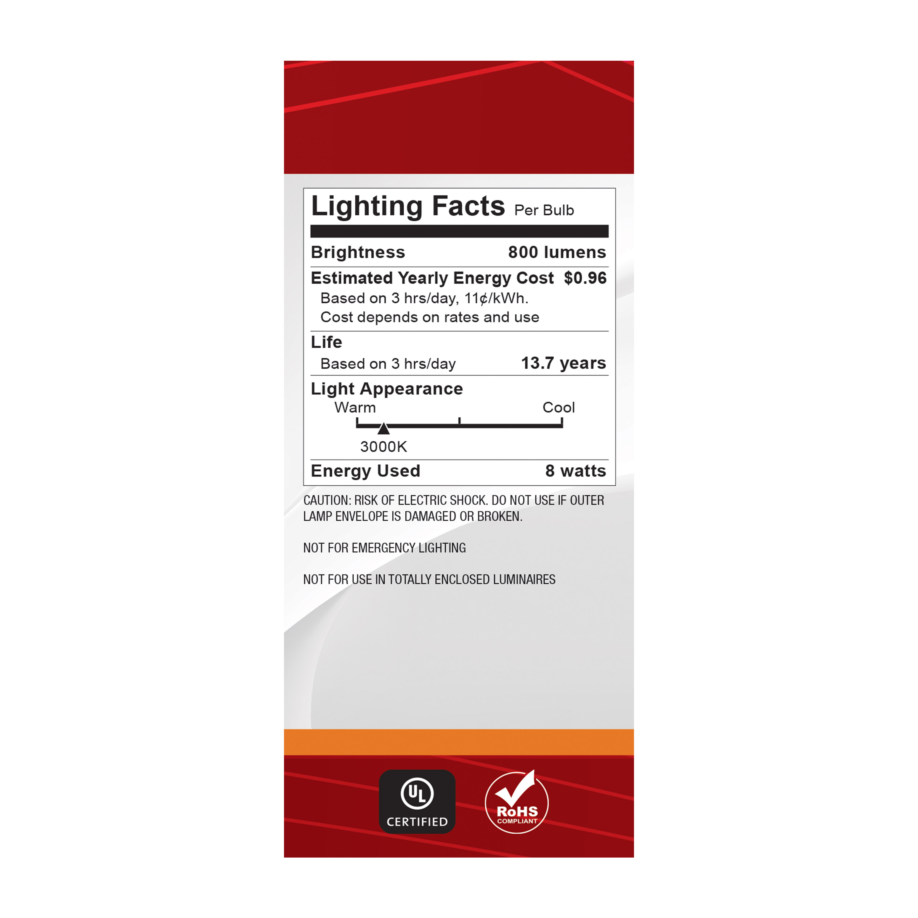 8ST19L/930WD/E26/GCYS - S12154