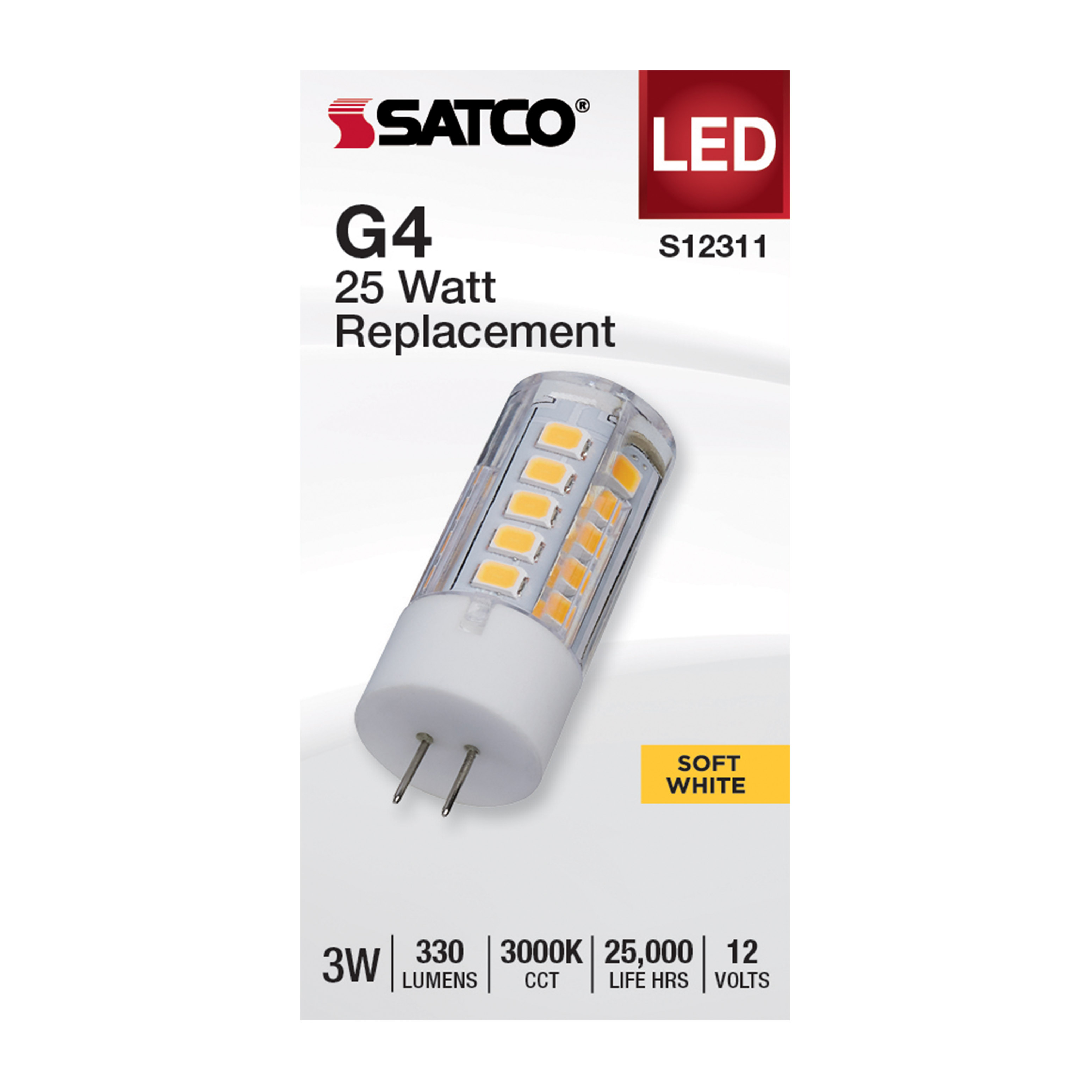 3W/LED/G4/CL/830/12V - S12311