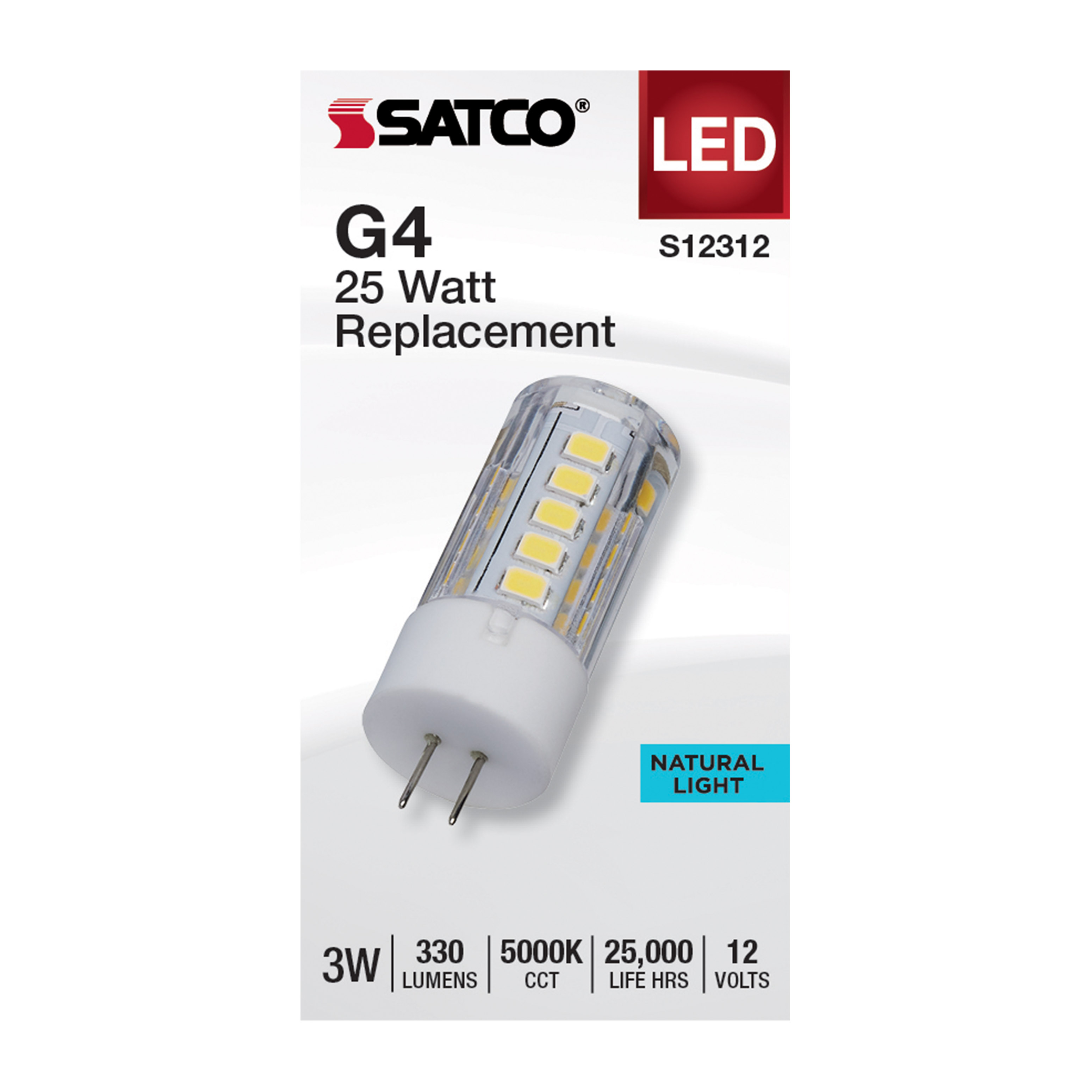 3W/LED/G4/CL/850/12V - S12312