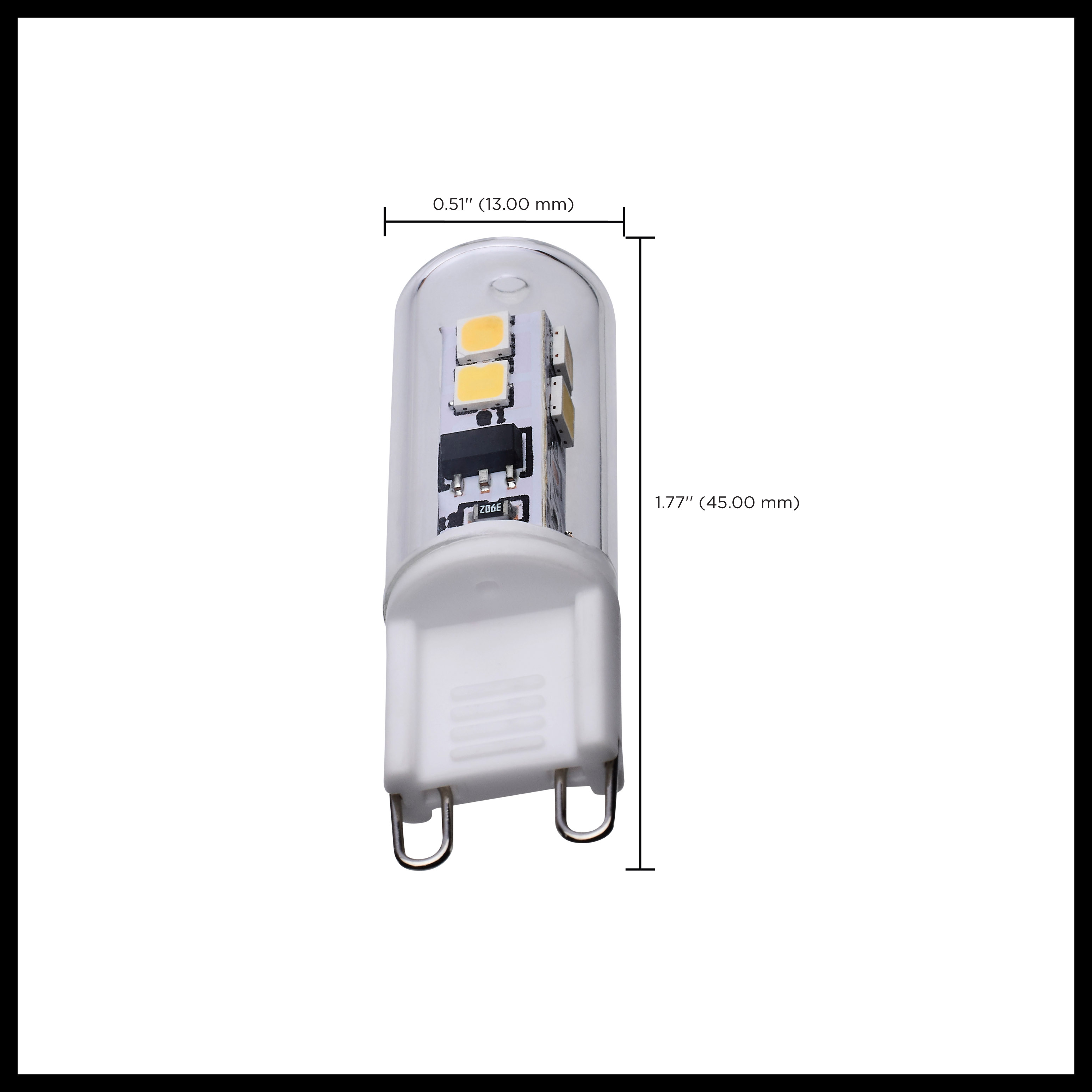 2W/LED/G9/CL/850/120V - S12329