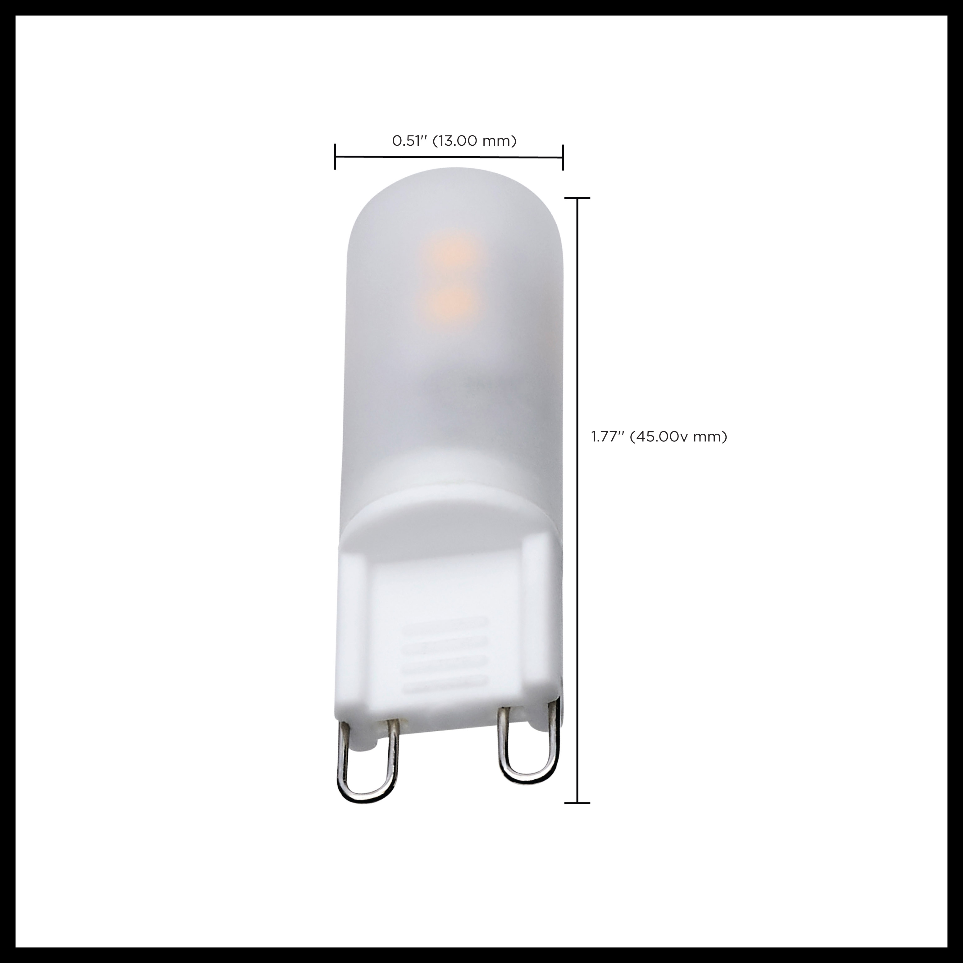 2W/LED/G9/FR/830/120V - S12330