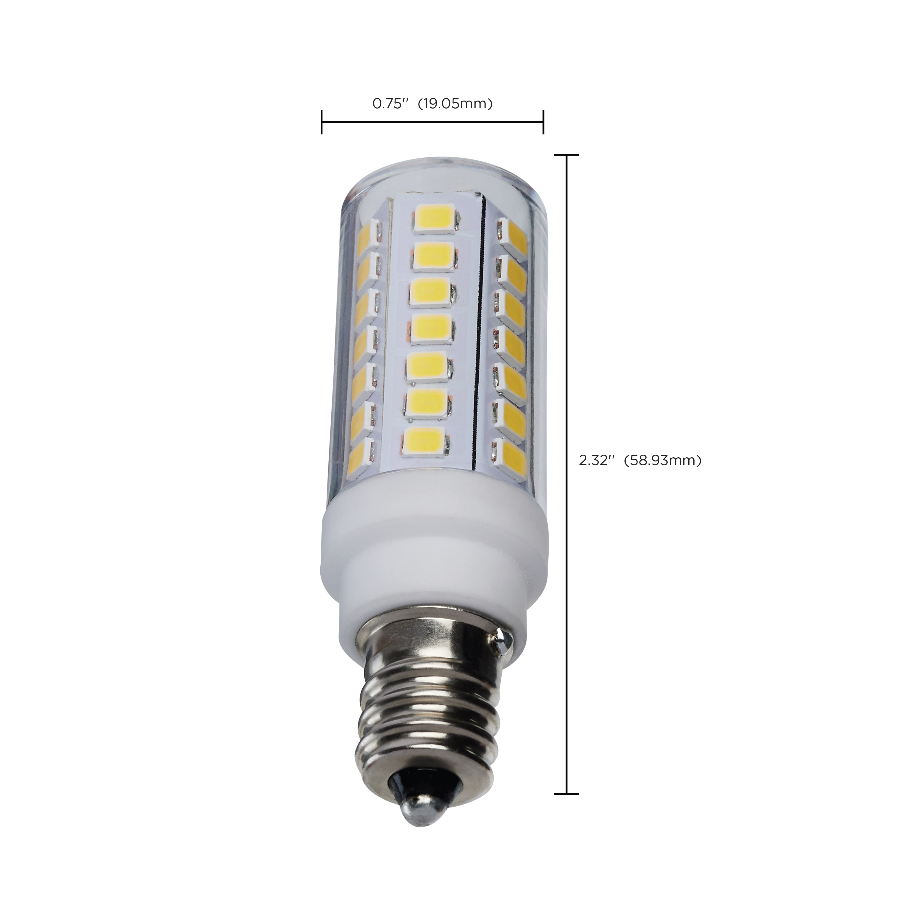 5W/LED/E12/CL/850/120V - S12343