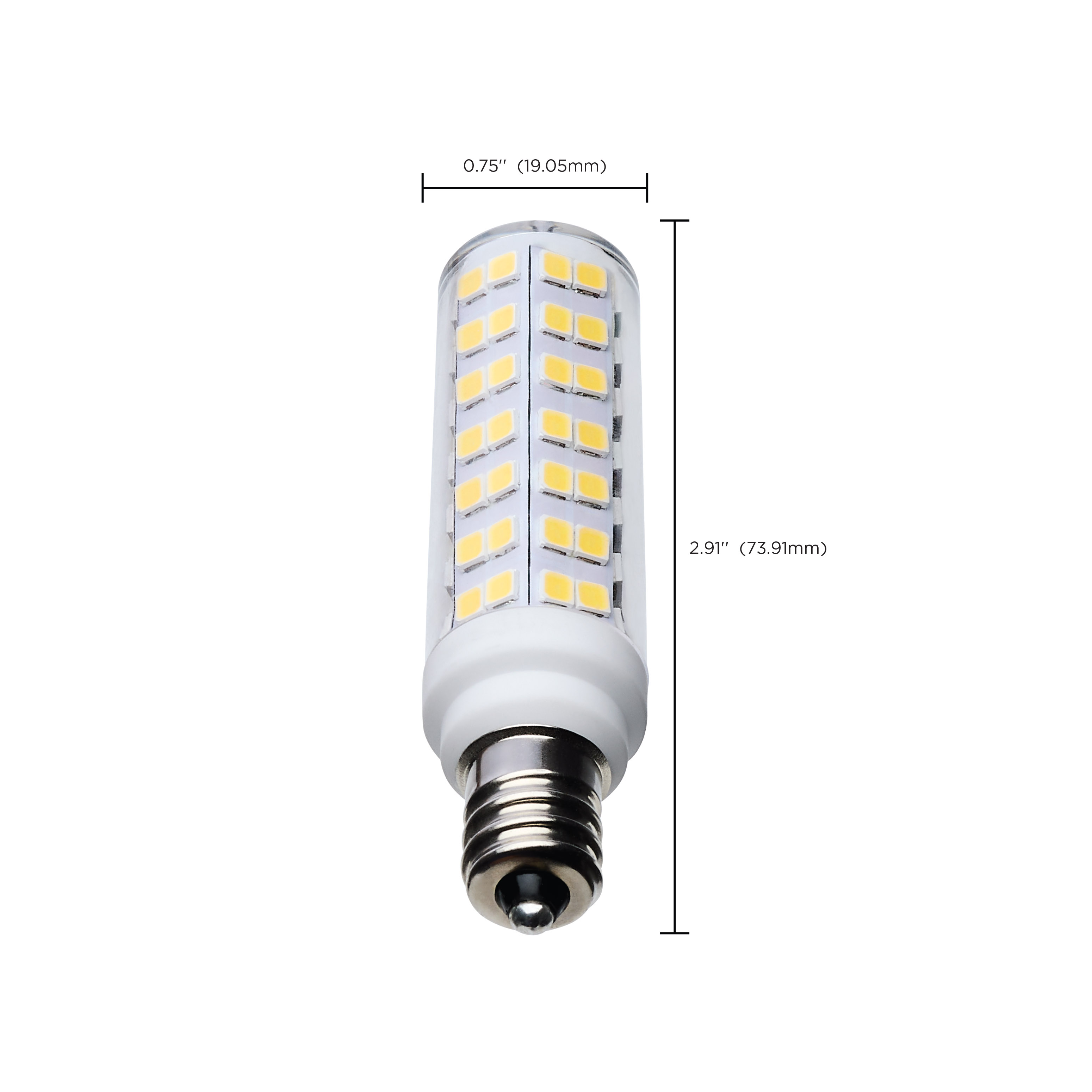 6.5W/LED/E12/CL/850/120V - S12347