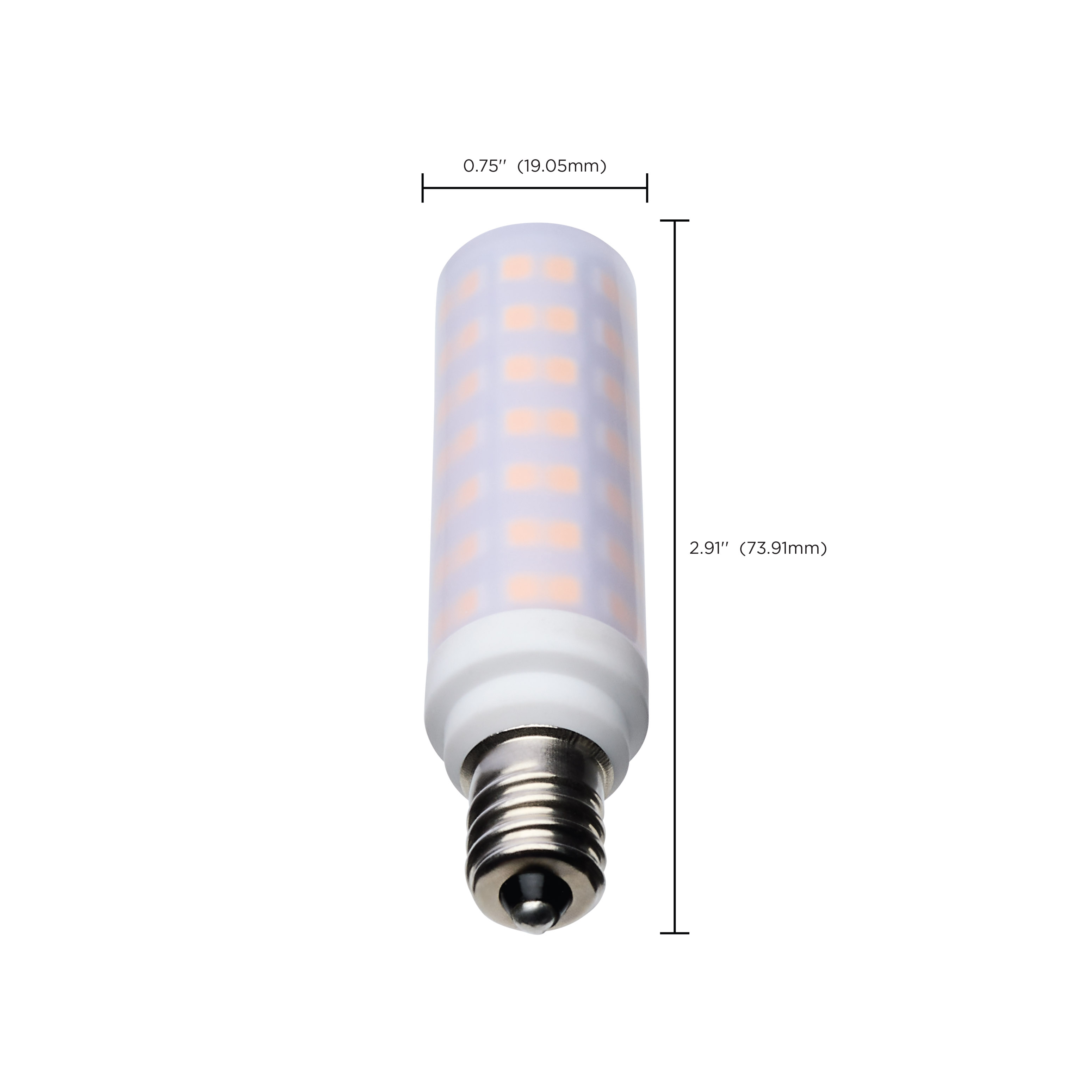 6.5W/LED/E12/FR/830/120V - S12348