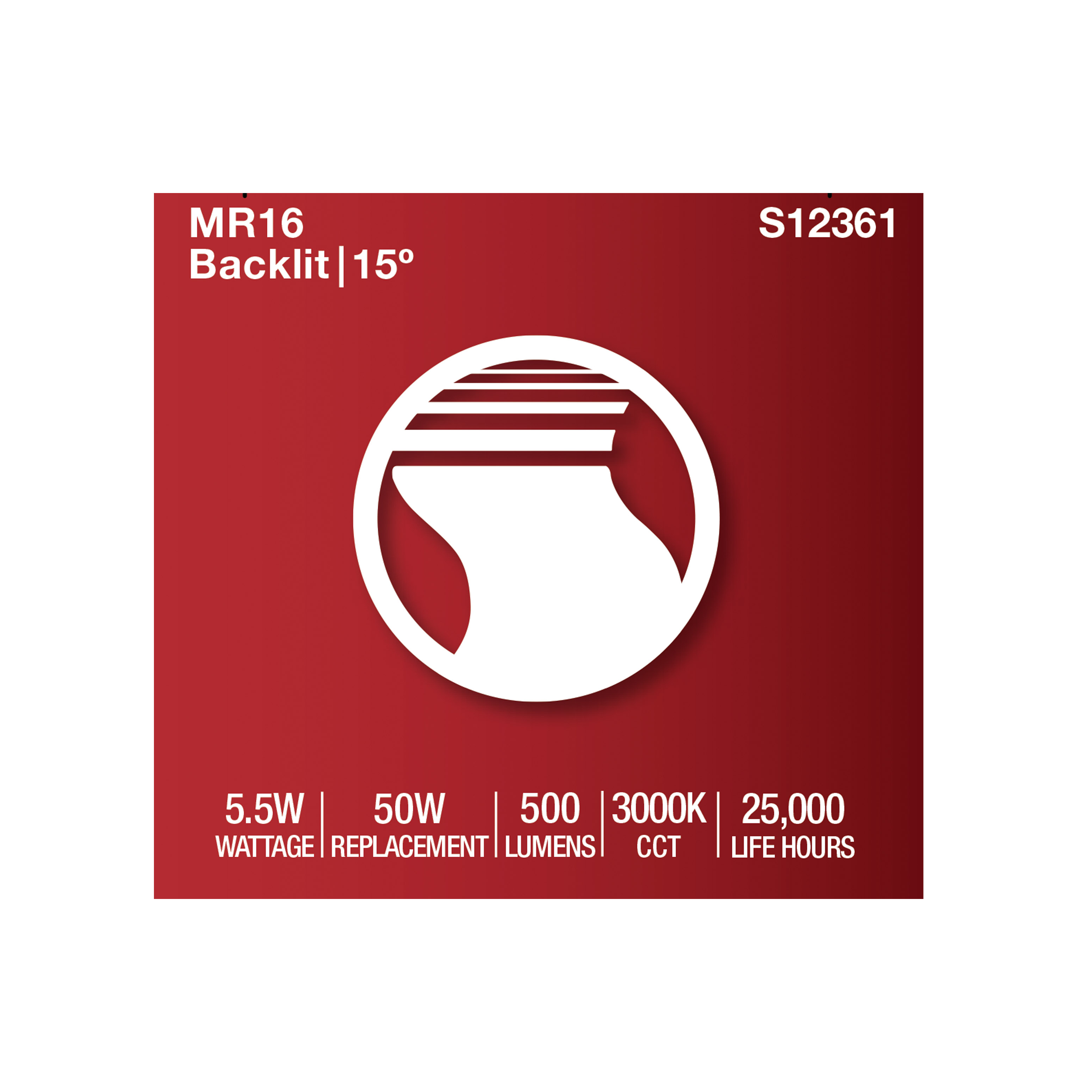 5.5MR16/GB/930/SP15/12V - S12361