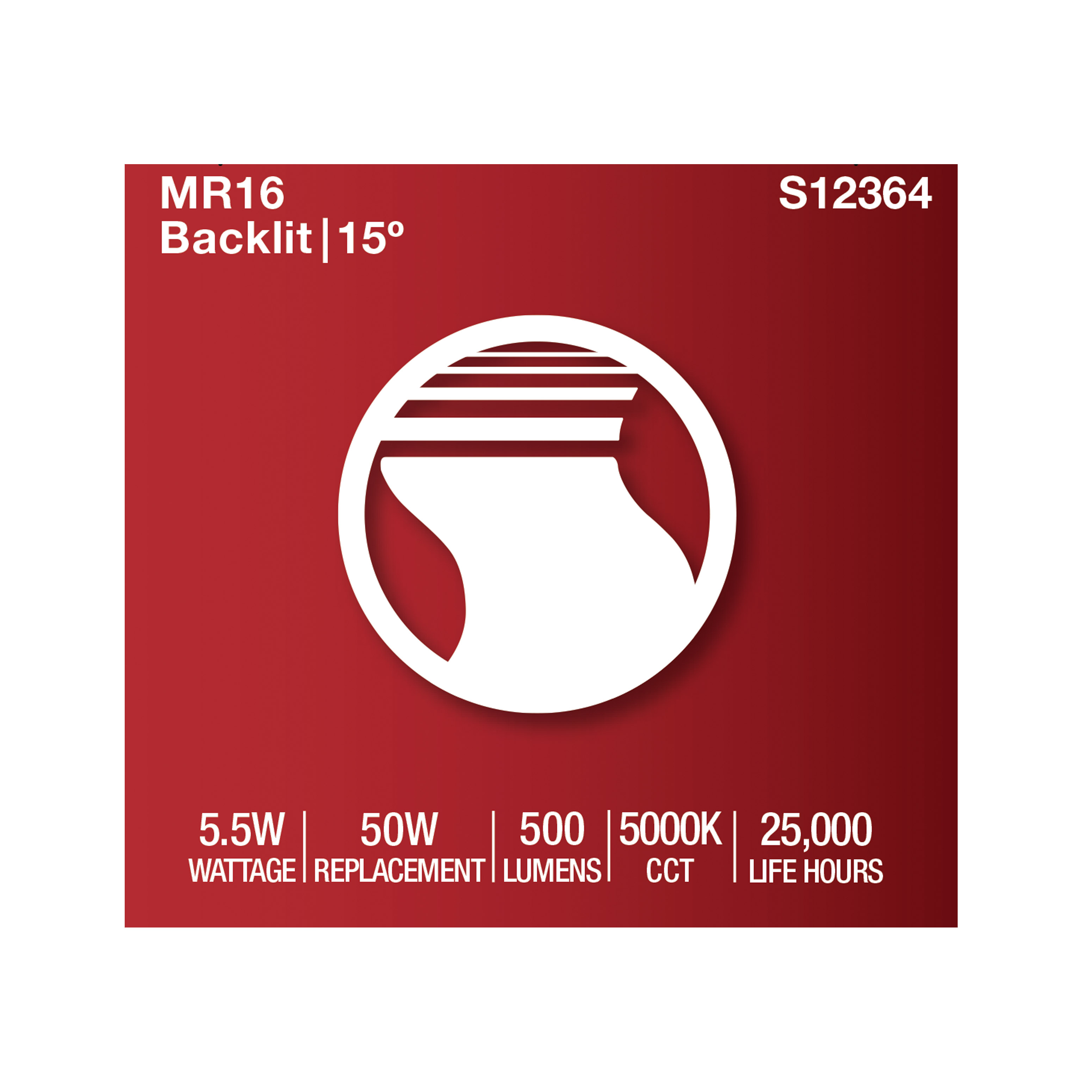 5.5MR16/GB/950/SP15/12V - S12364