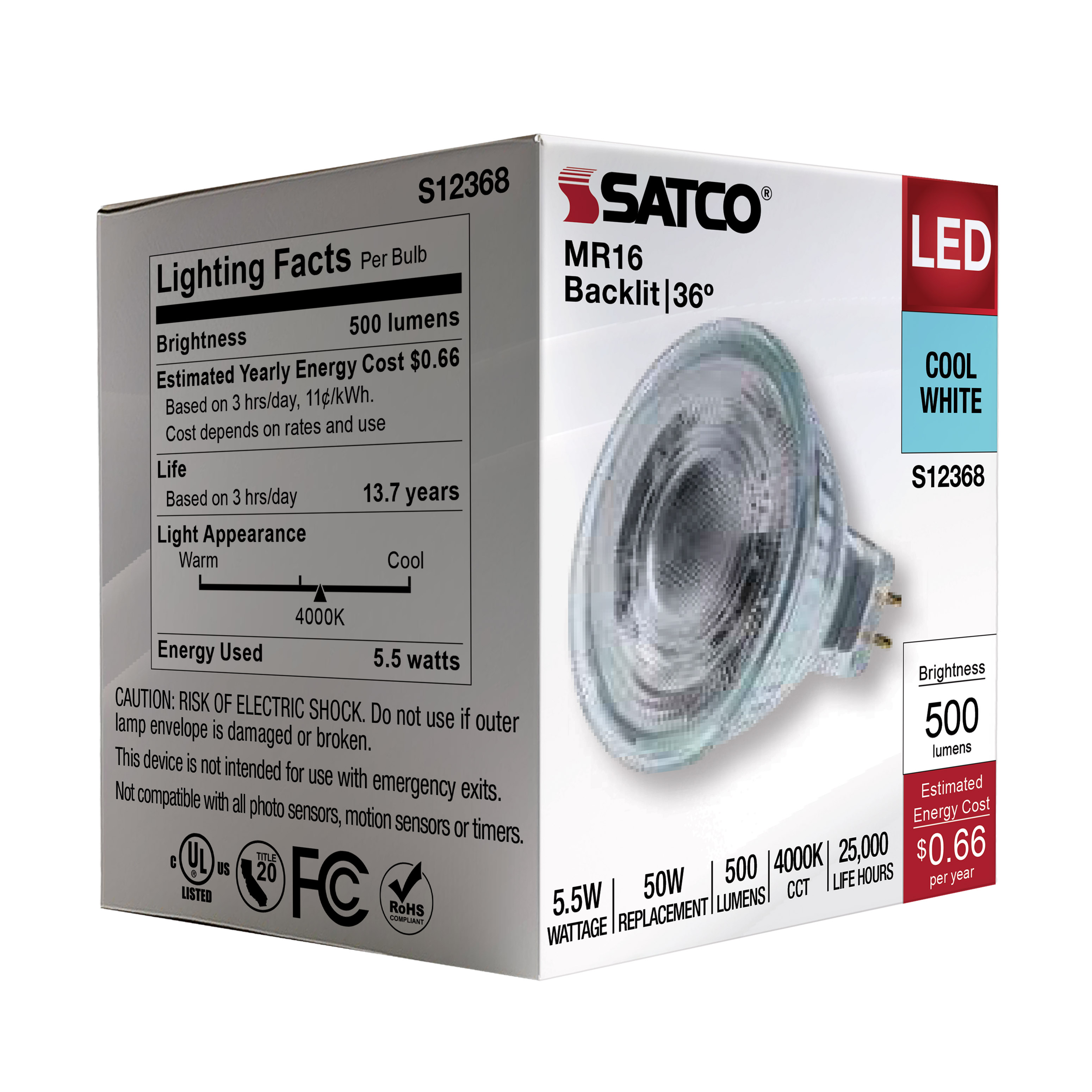 5.5MR16/GB/940/FL36/12V - S12368