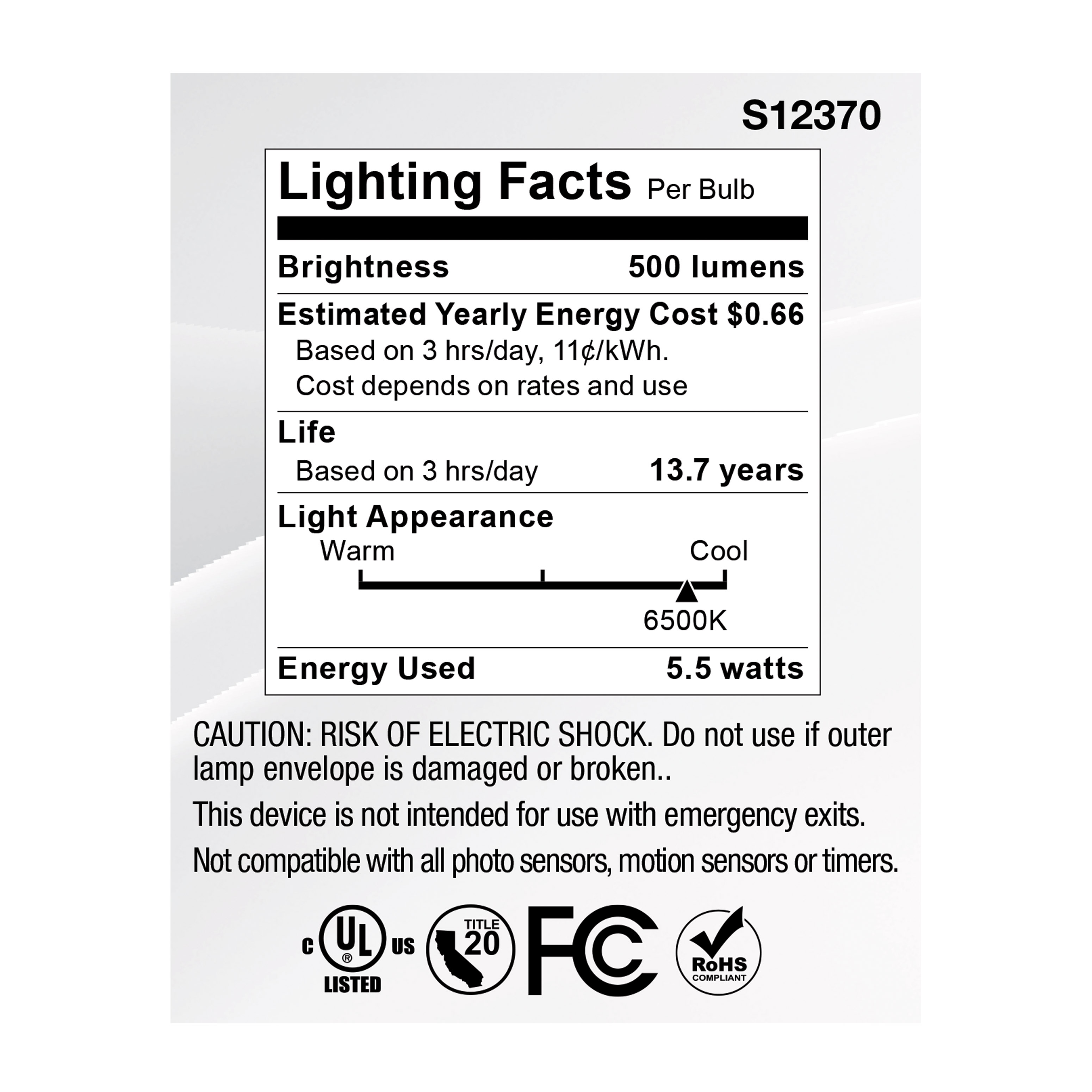 5.5MR16/GB/965/FL36/12V - S12370