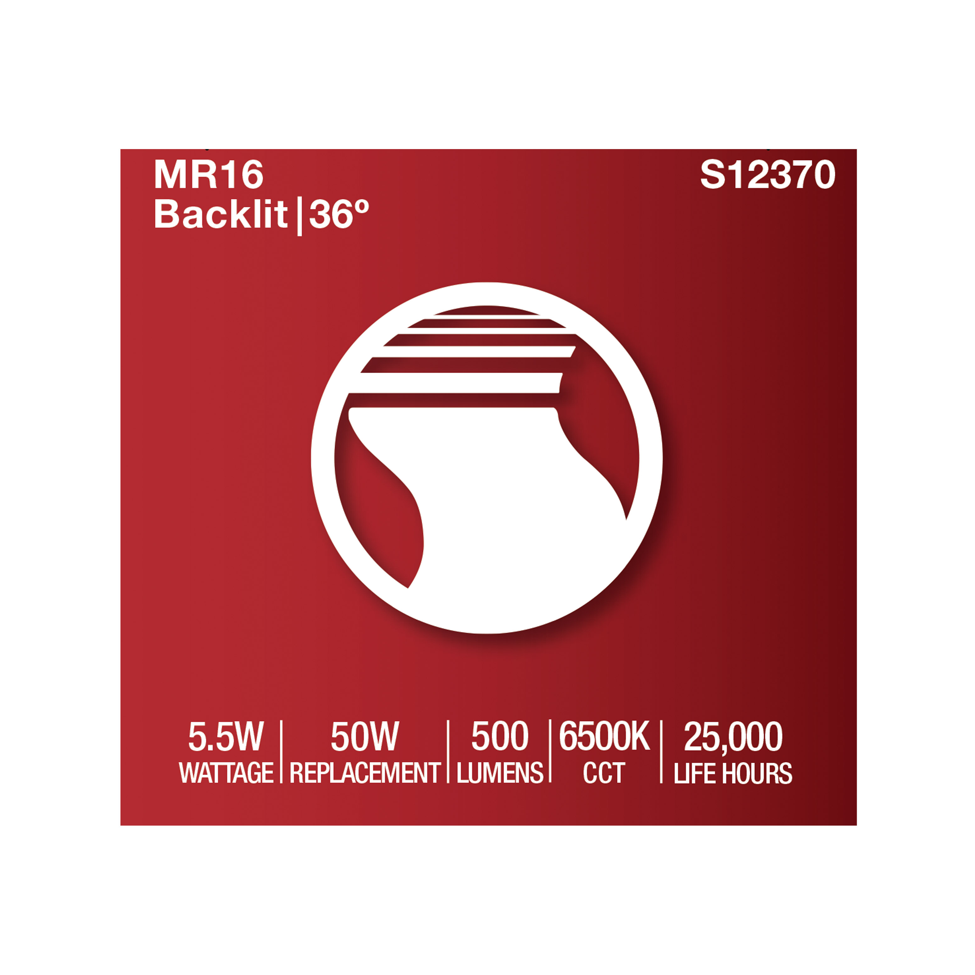 5.5MR16/GB/965/FL36/12V - S12370
