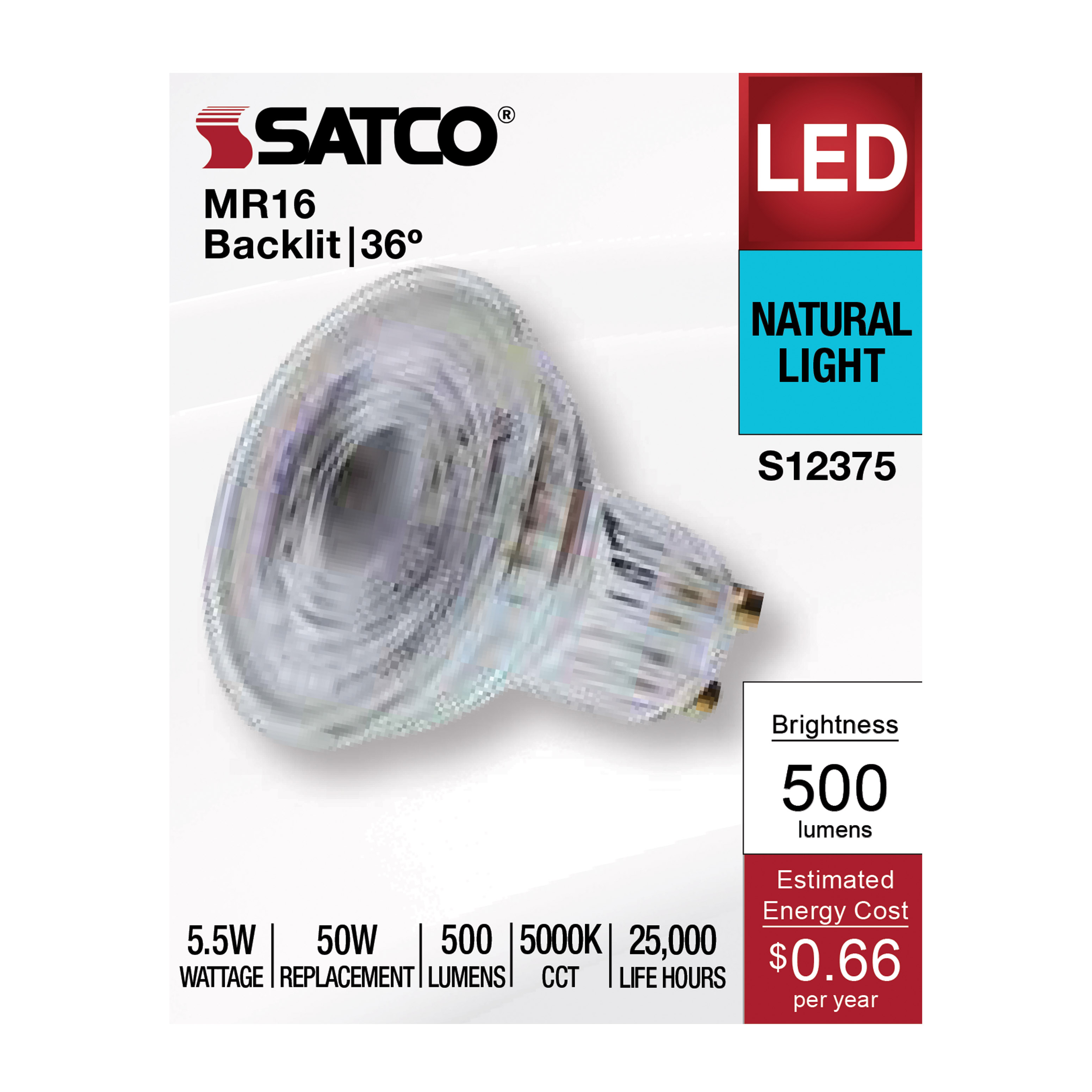 5.5MR16/GB/950/FL36/GU10/120V - S12375